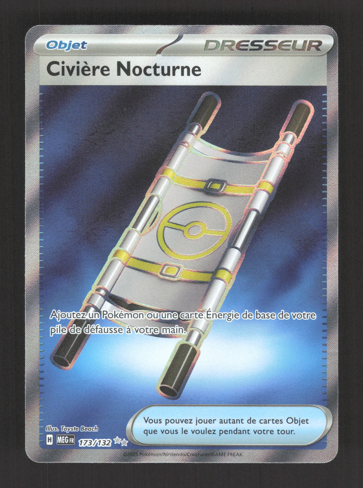 173/132 Civiere Nocturne DRESSEUR - Méga-Évolution