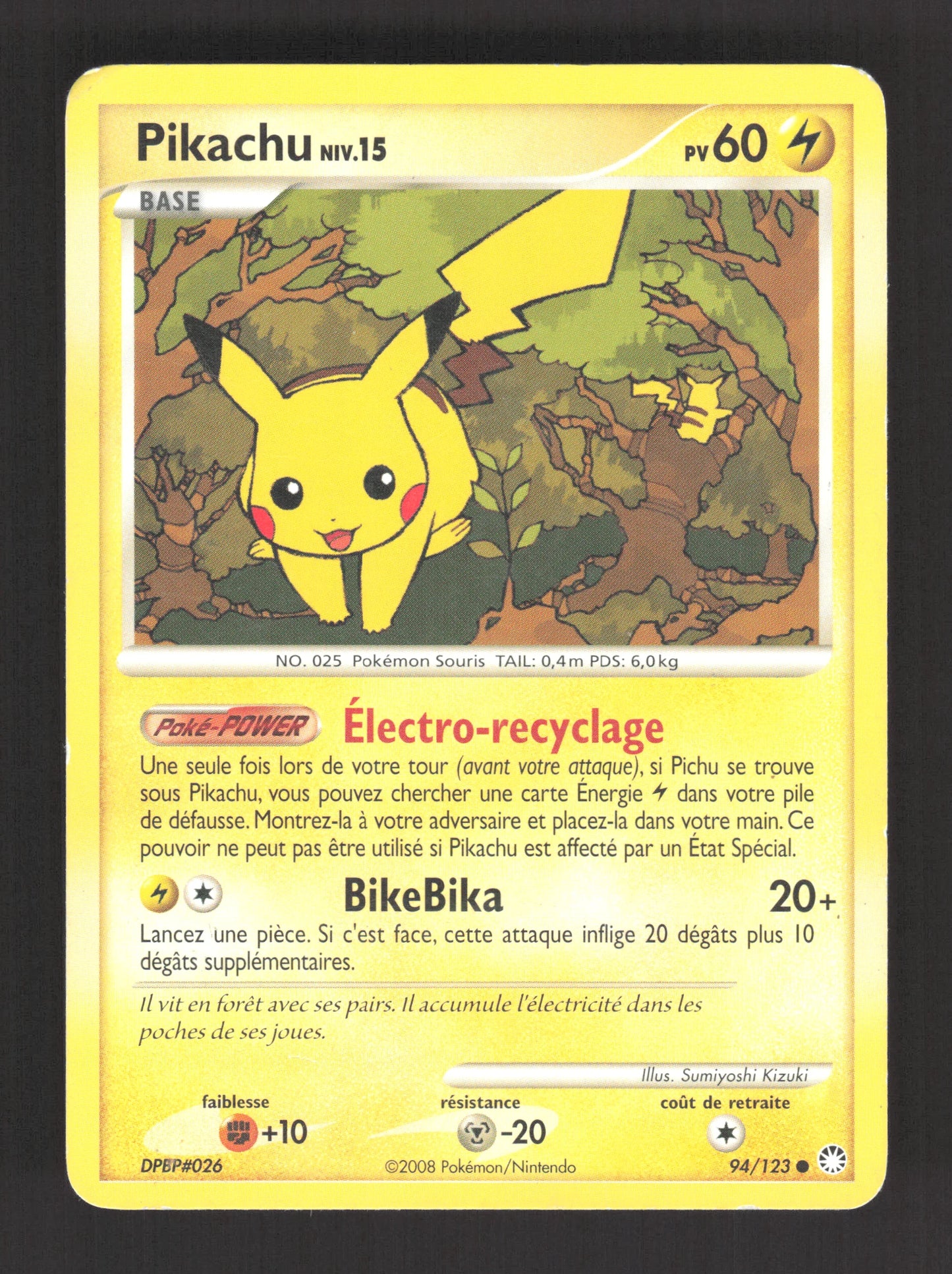 94/123 Pikachu CO - Trésors Mystérieux