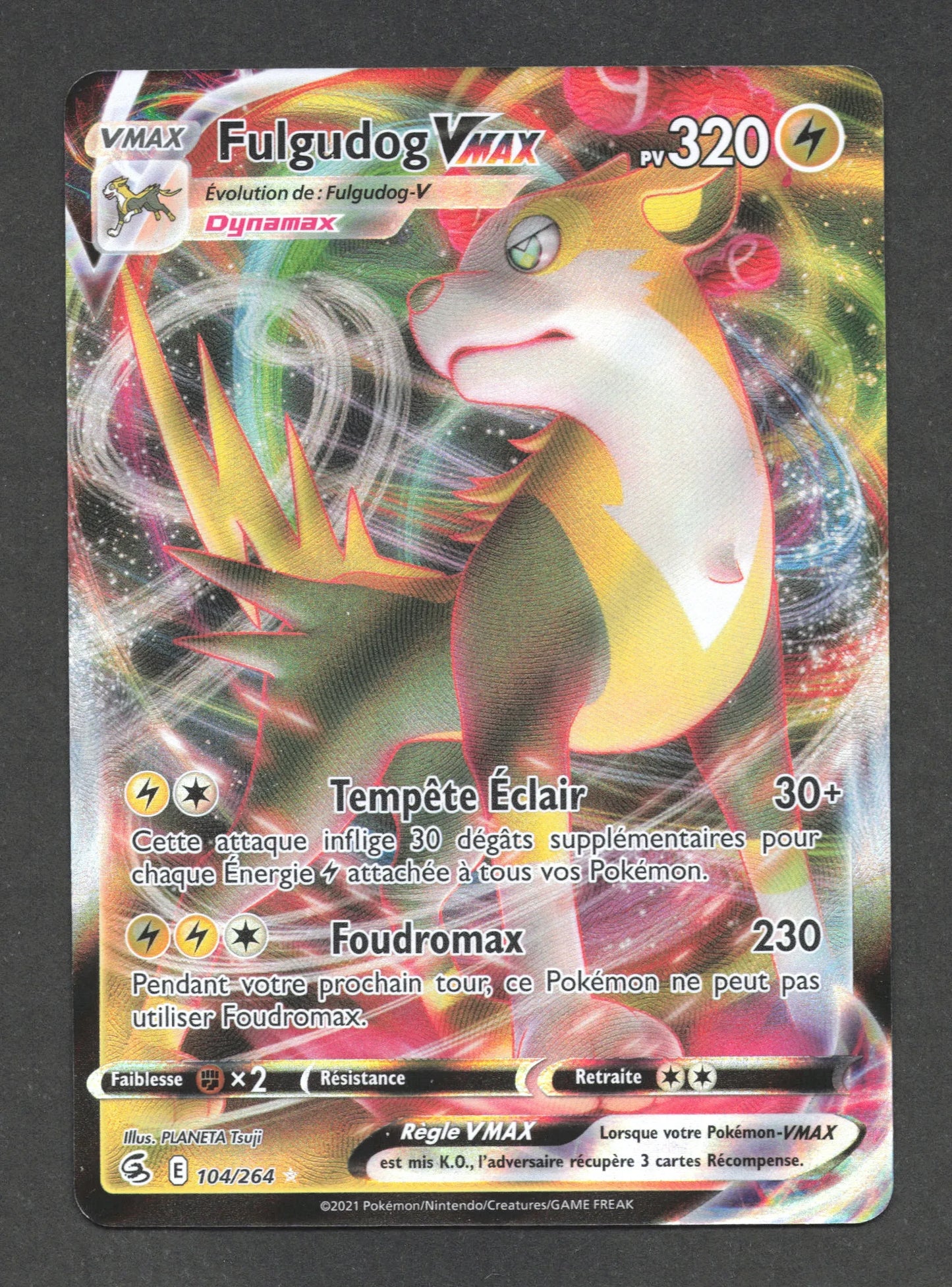 104/264 Fulgudog VMAX - Poing de Fusion