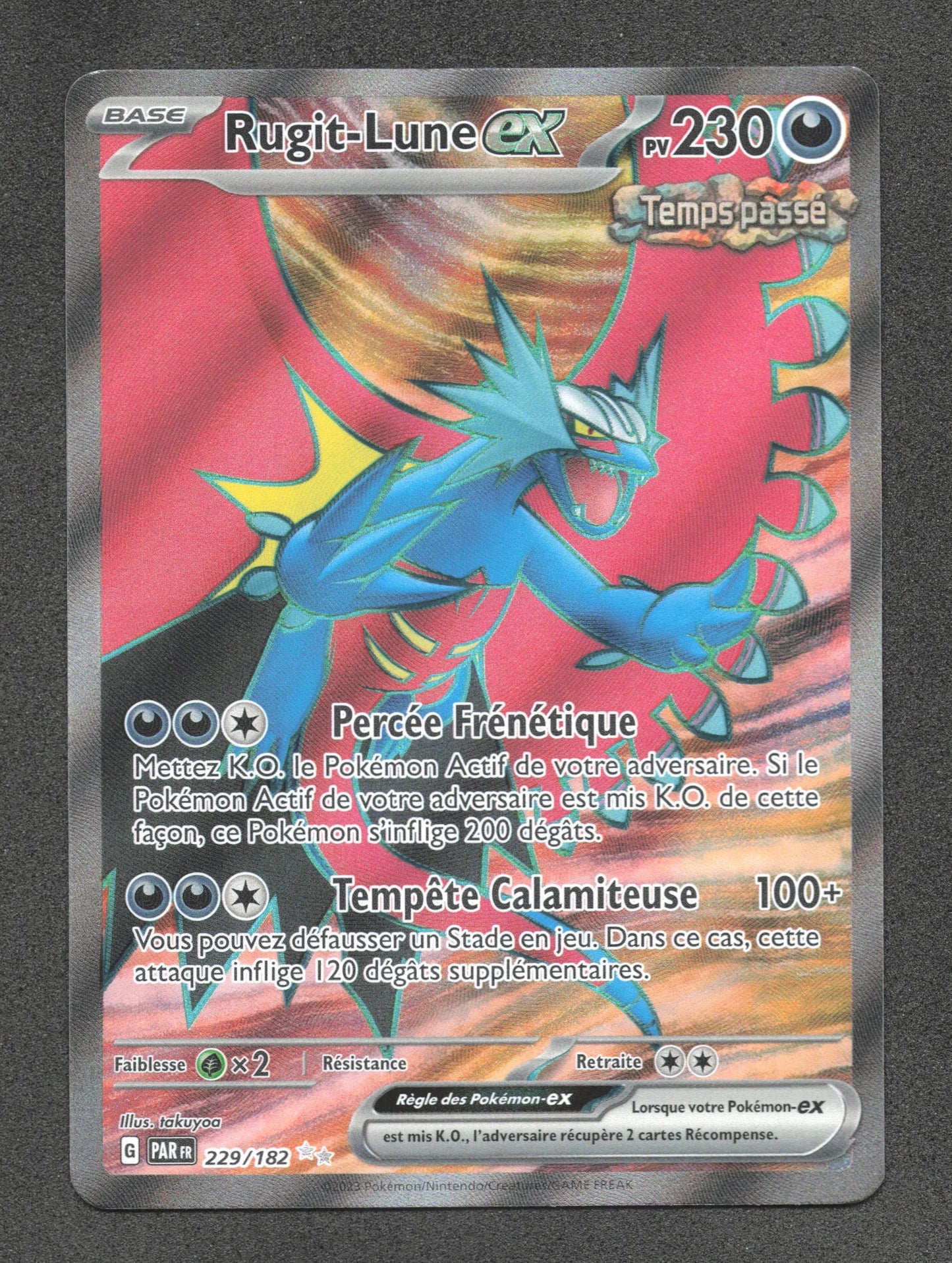 229/182 Rugit Lune EX - Faille Paradoxe