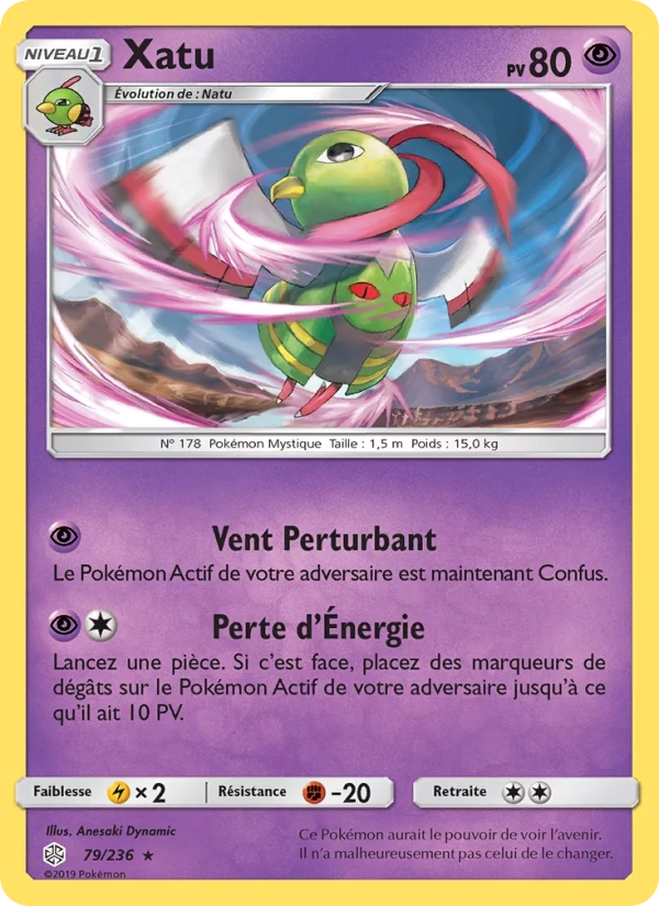 79/236 Xatu REVERSE - Éclipse Cosmique