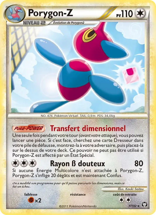 7/102 Porygon-Z HOLO - Triomphe