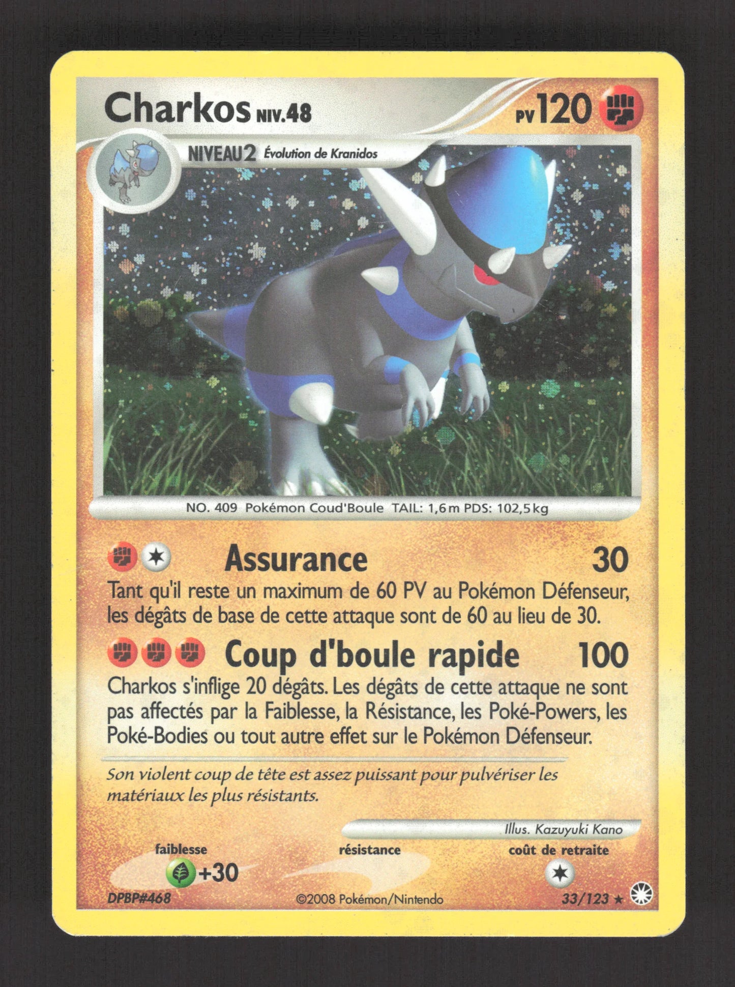 33/123 Charkos HOLO - Trésors Mystérieux