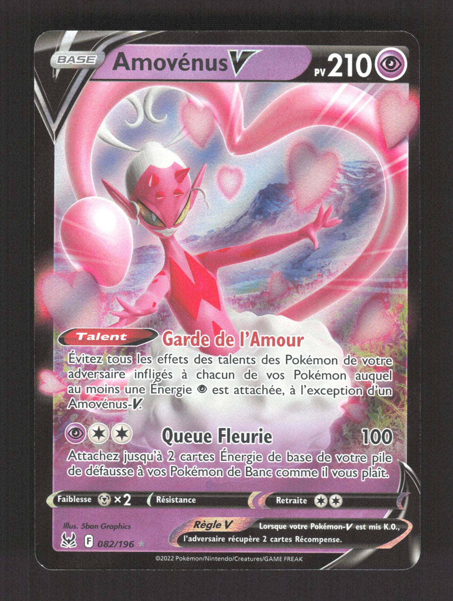 082/196 Amovenus V - Origine Perdue