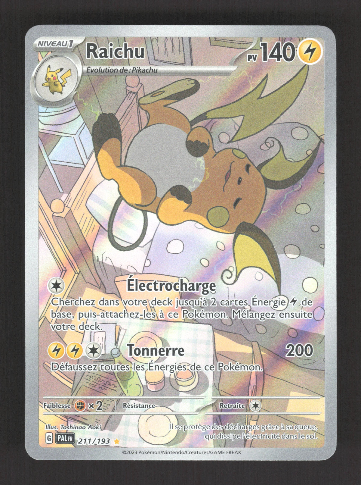 211/193 Raichu AR - Évolutions à Paldea