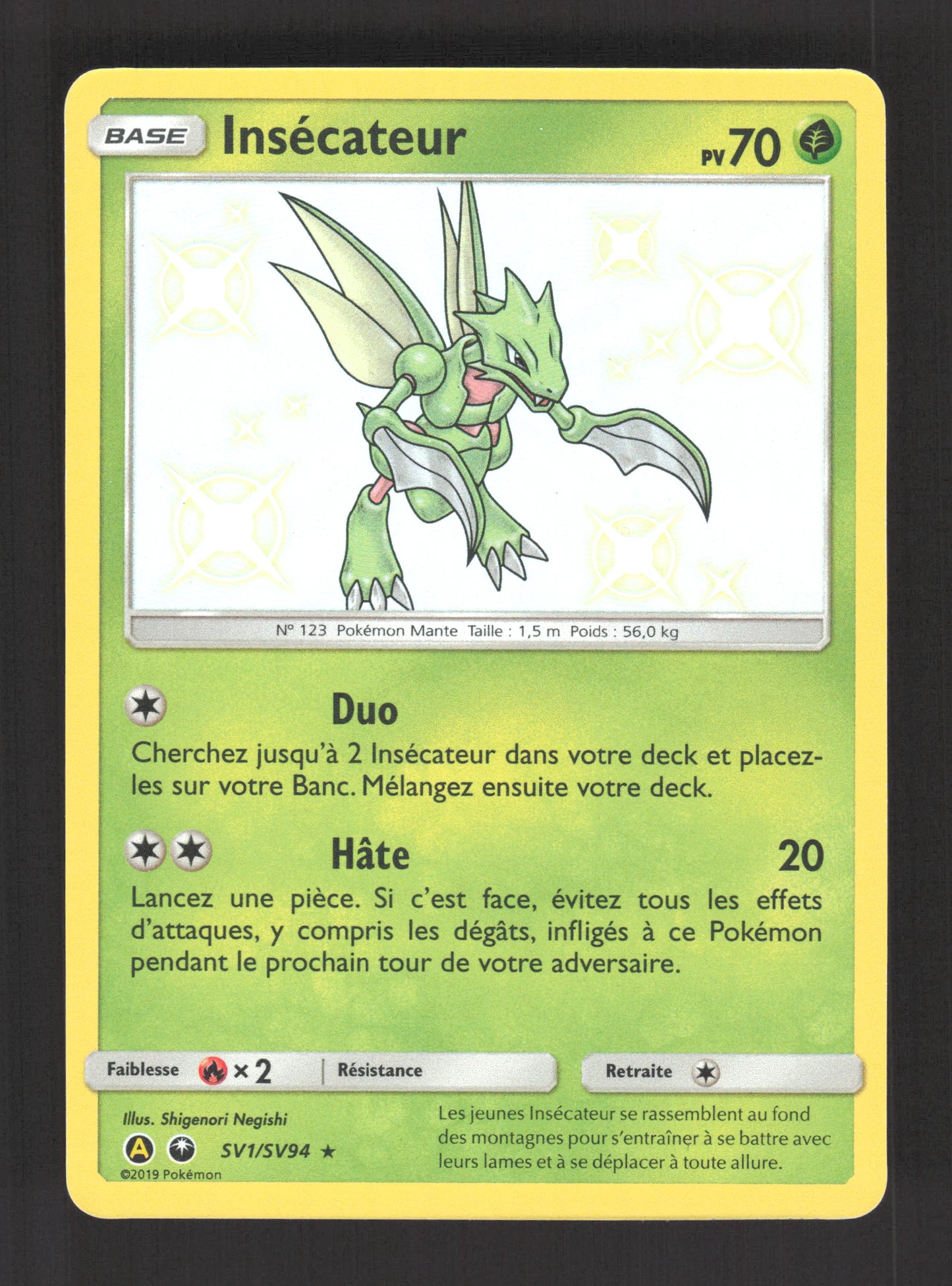 SV1/SV94 Insecateur SHINY - Destinées Occultes