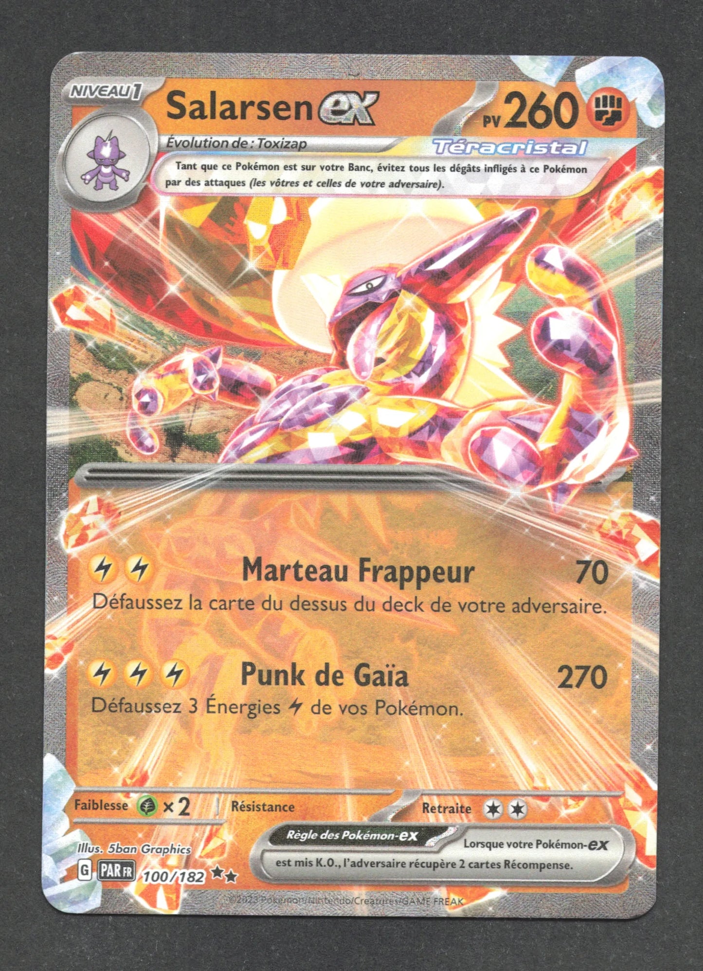 100/182 Salarsen EX - Faille Paradoxe