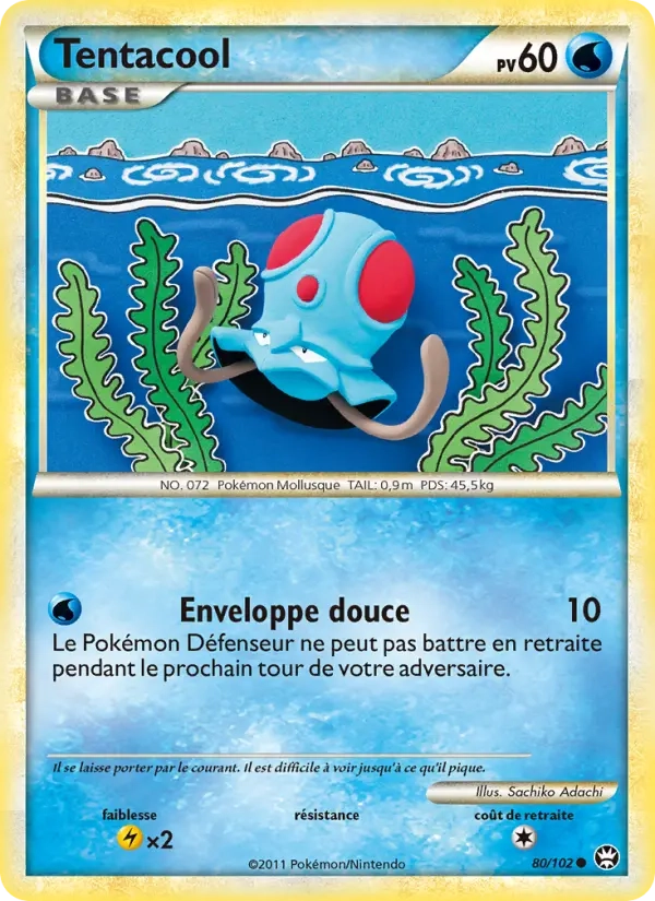80/102 Tentacool CO - Triomphe