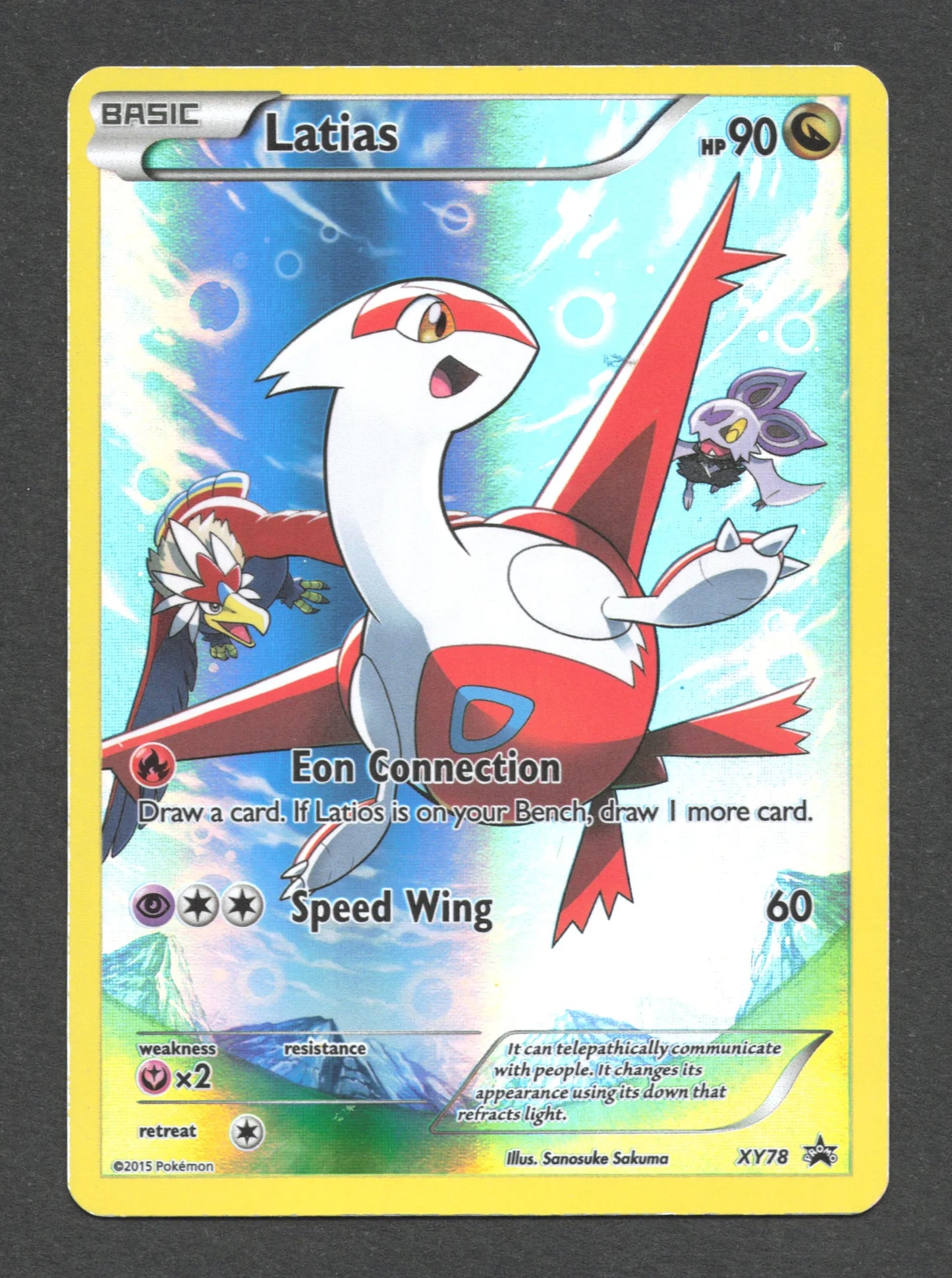 XY78 Latias FA - Anglais