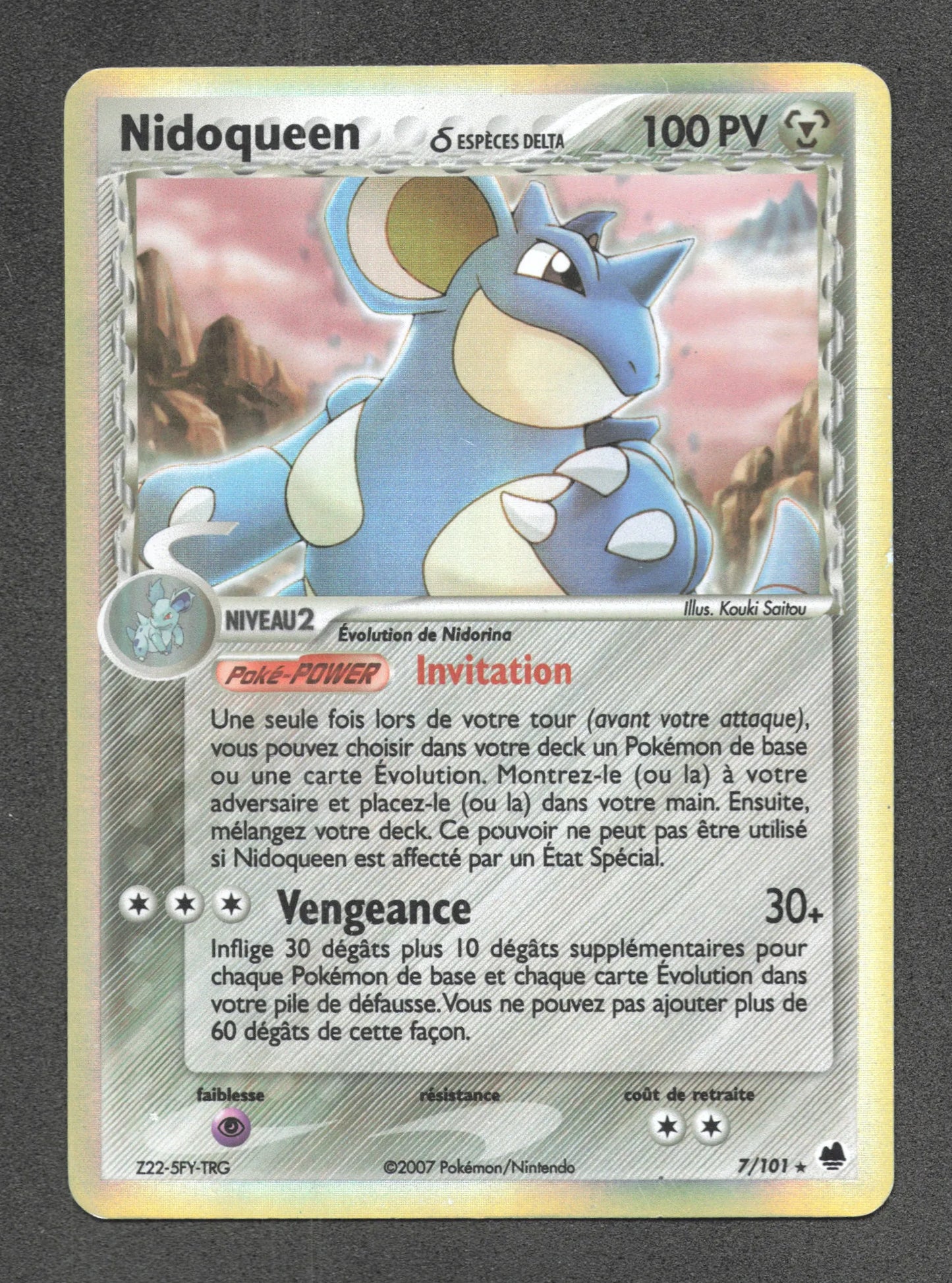 7/101 Nidoqueen HOLO - Île des Dragons