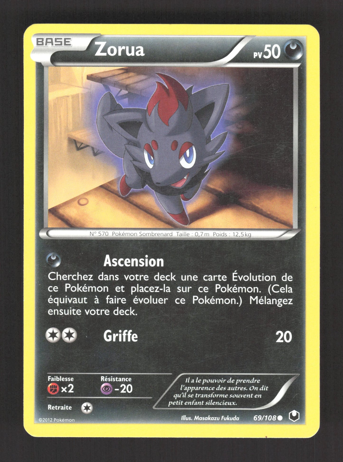 69/108 Zorua CO - Explorateurs Obscurs