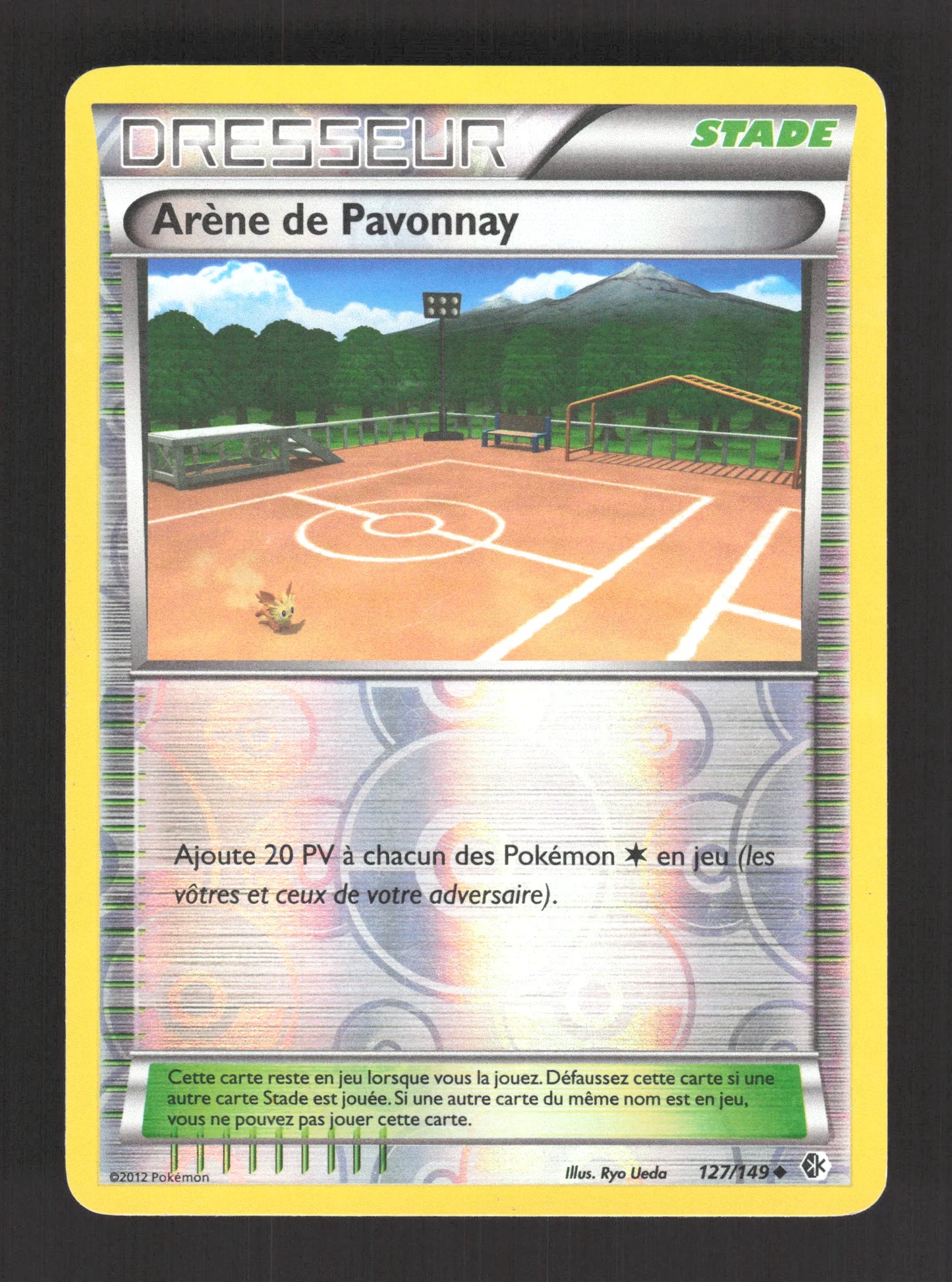 127/149 Arene de Pavonnay REVERSE - Frontières Franchies