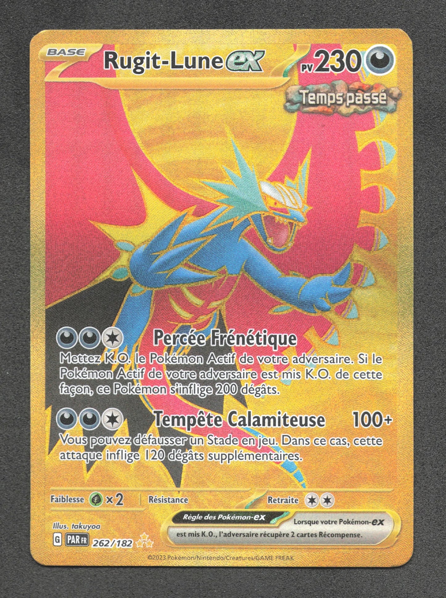 262/182 Rugit Lune EX - Faille Paradoxe