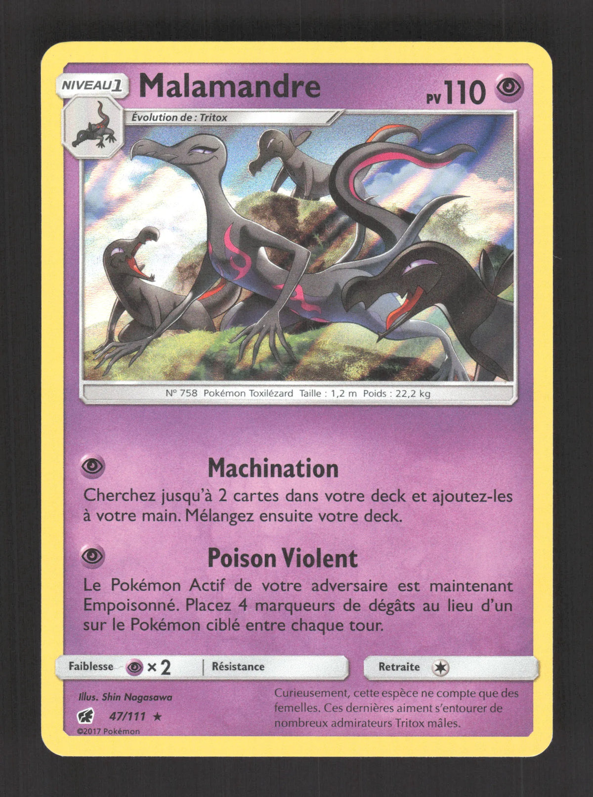 47/111 Malamandre HOLO - Invasion Carmin