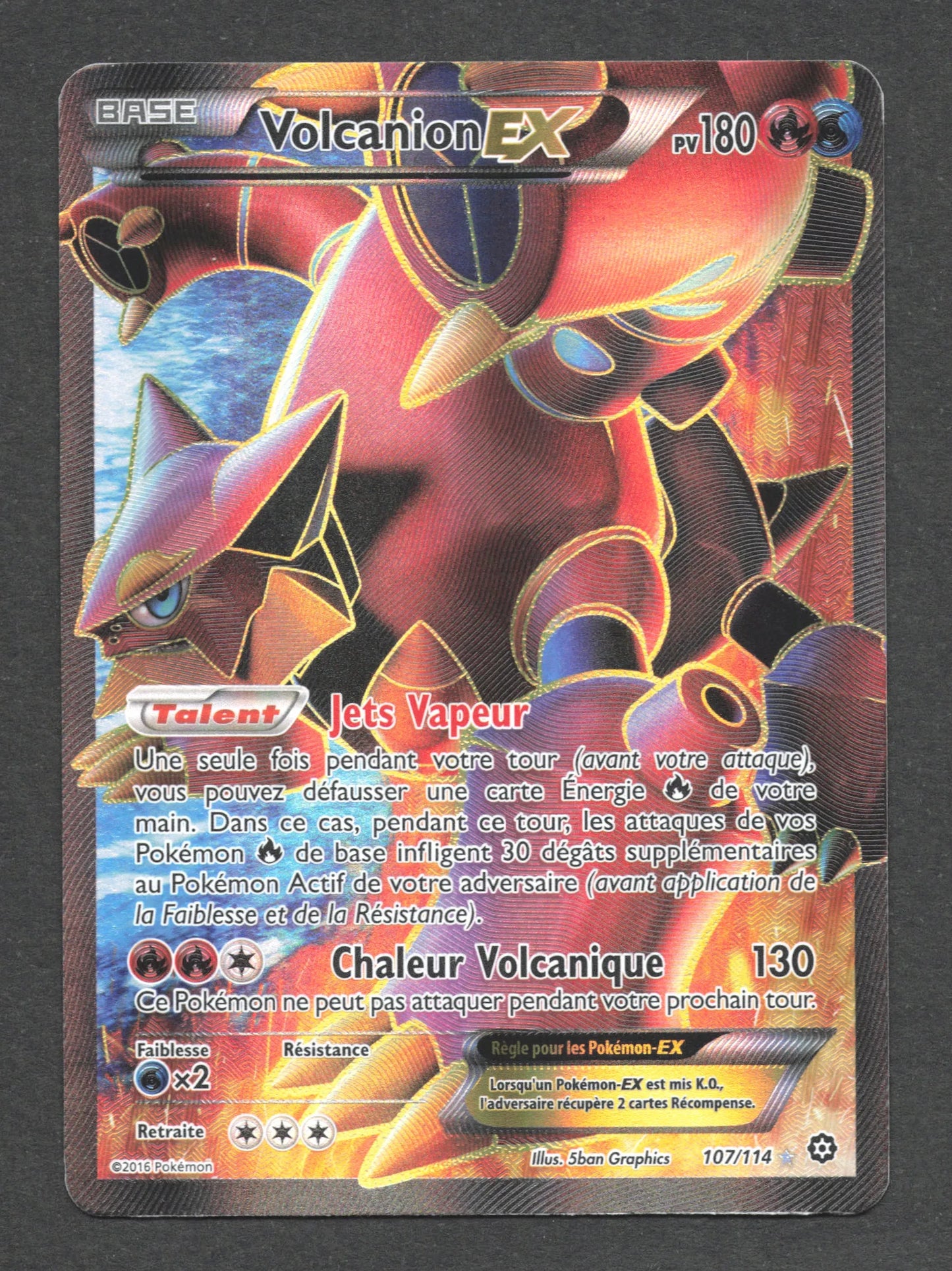 107/114 Volcanion EX - Offensive Vapeur