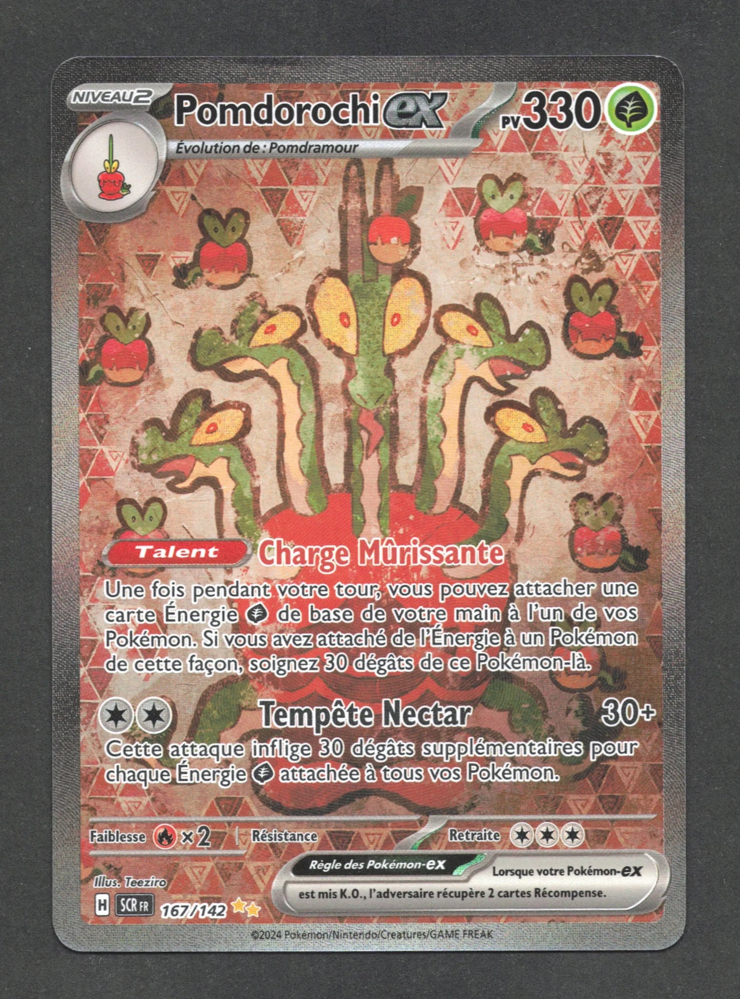 167/142 Pomdorochi EX - Couronne Stellaire