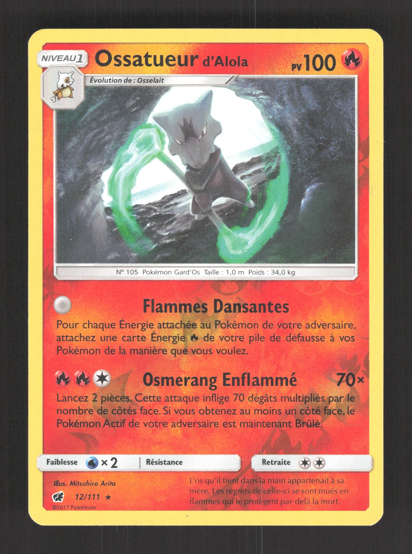 12/111 Ossatueur REVERSE - Invasion Carmin