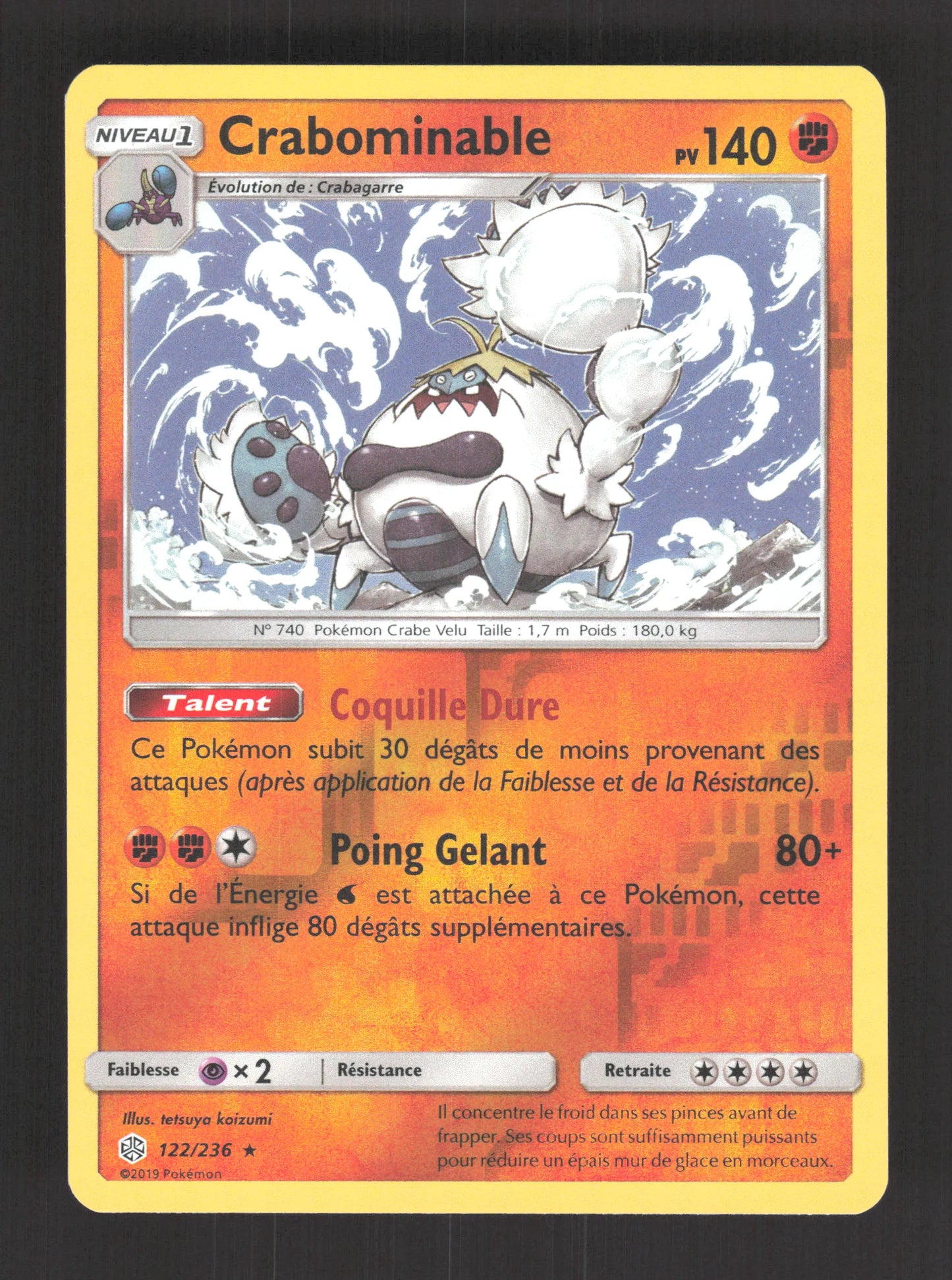 122/236 Crabominable REVERSE - Éclipse Cosmique