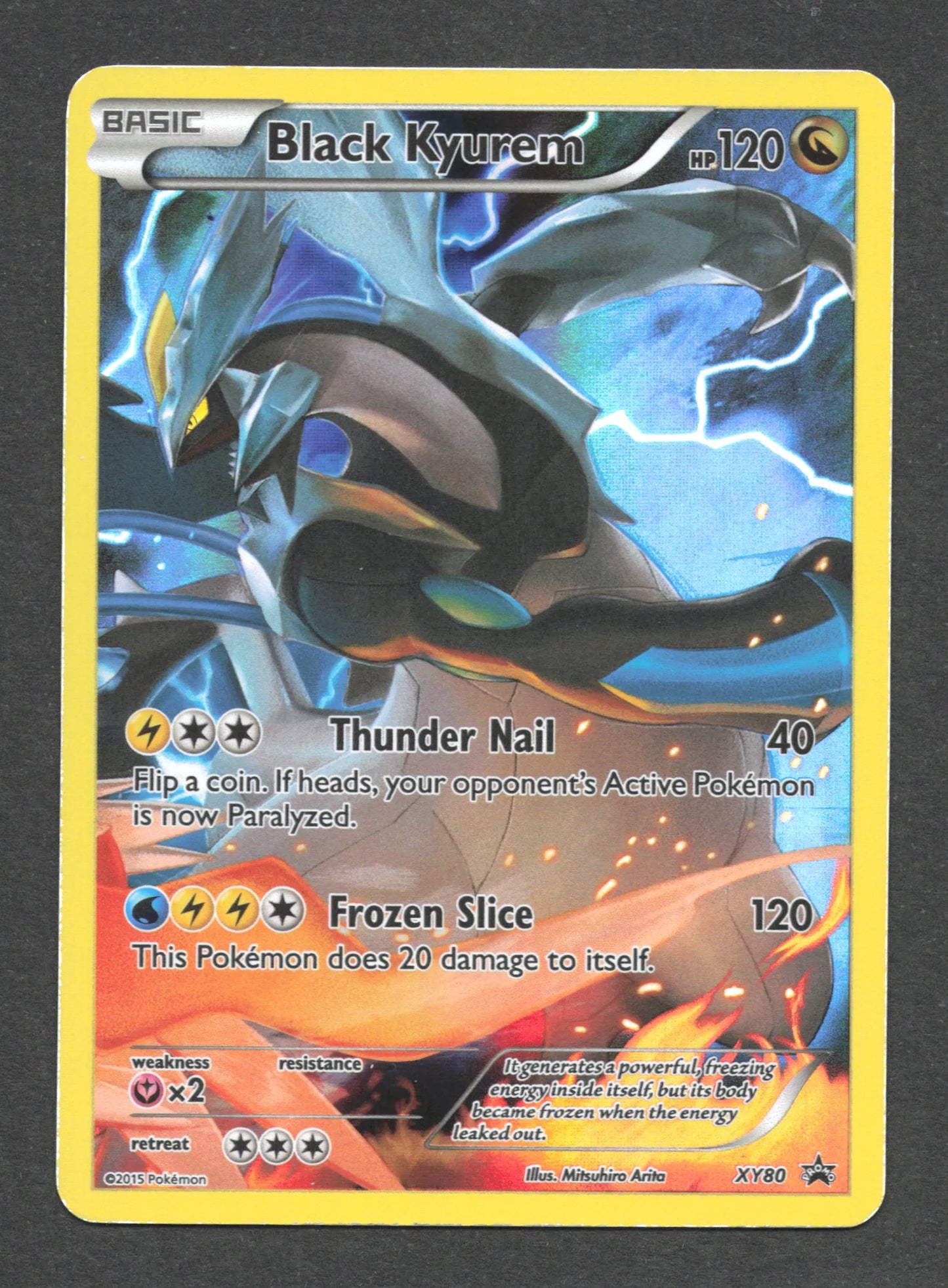 XY80 Black Kyurem FA - Anglais