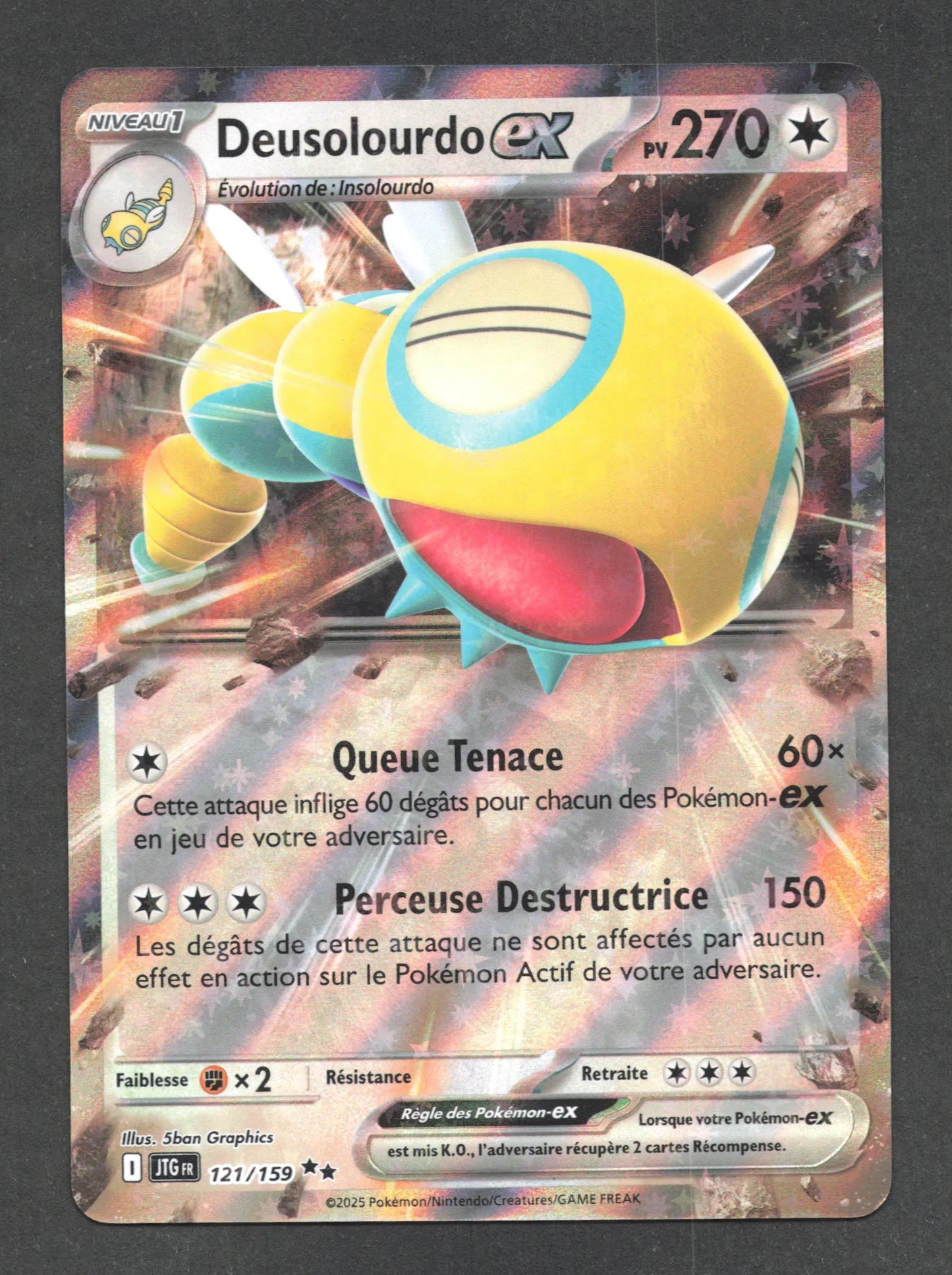 121/159 Deusolourdo EX - Aventures Ensemble