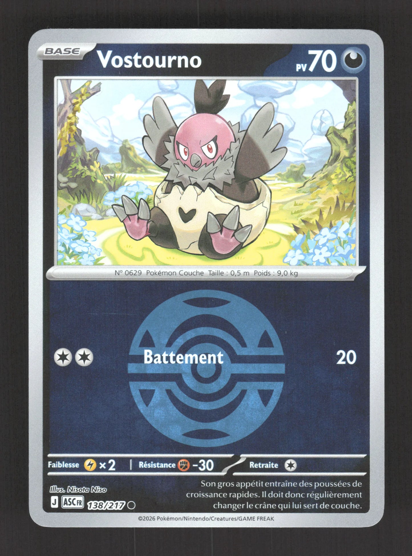 138/217 Vostourno POKEBALL - Héros Transcendants