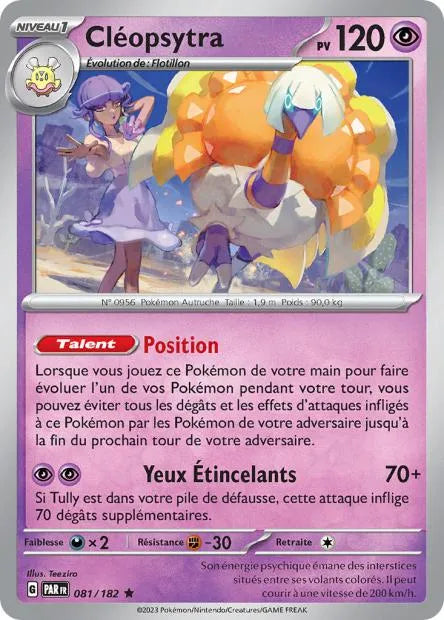 Cléopsytra Holo 081/182 - Faille Paradoxe