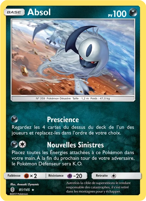 81/145 Absol HOLO - Gardiens Ascendants