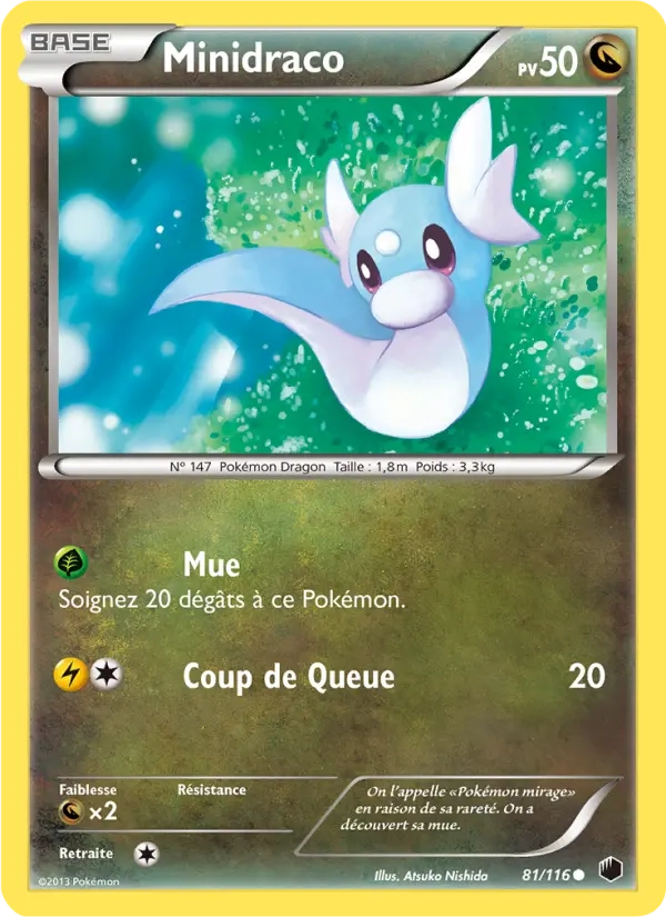 81/116 Minidraco REVERSE - Glaciation Plasma