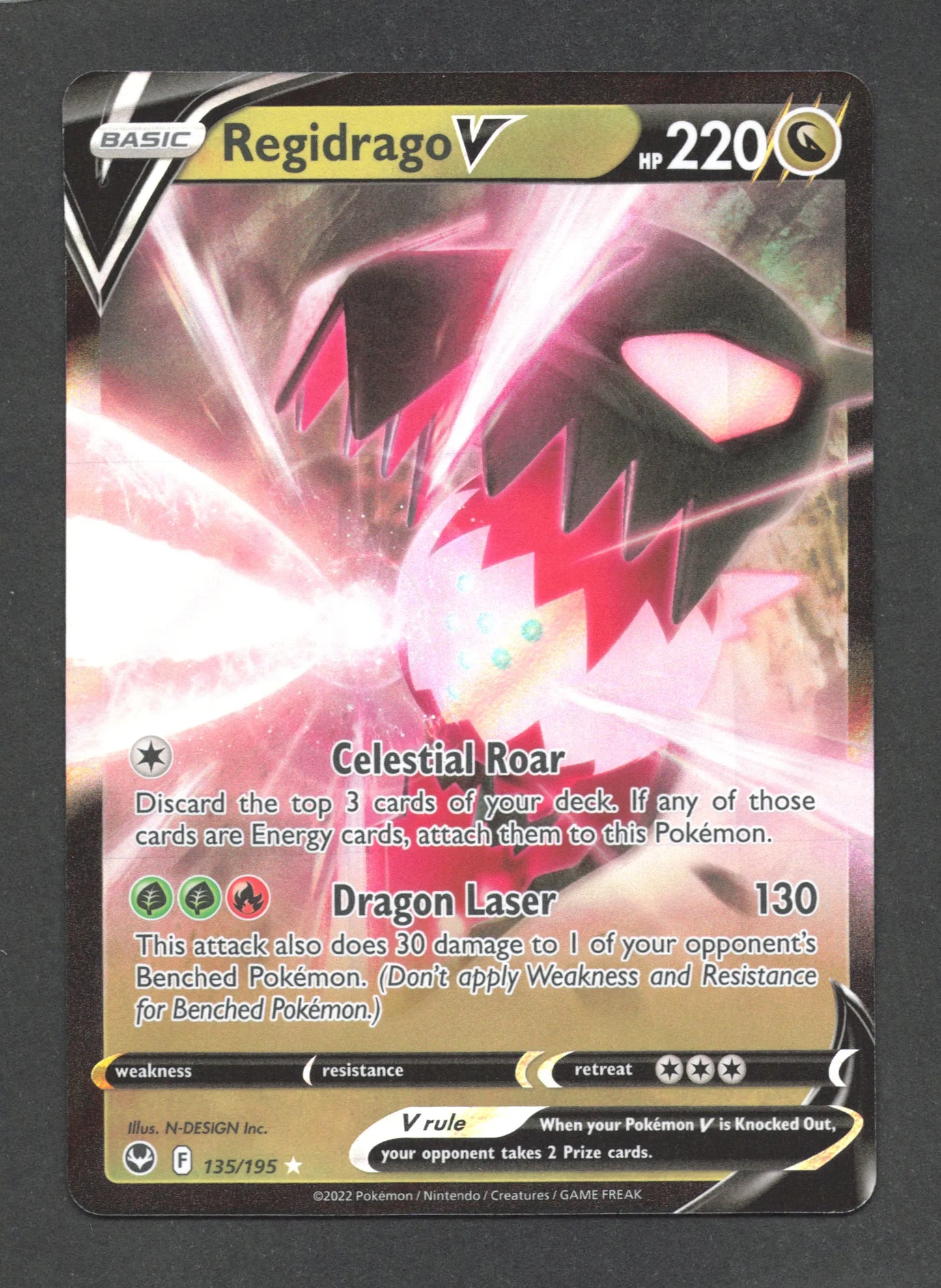 135/195 Regidrago V ANGLAIS - Anglais