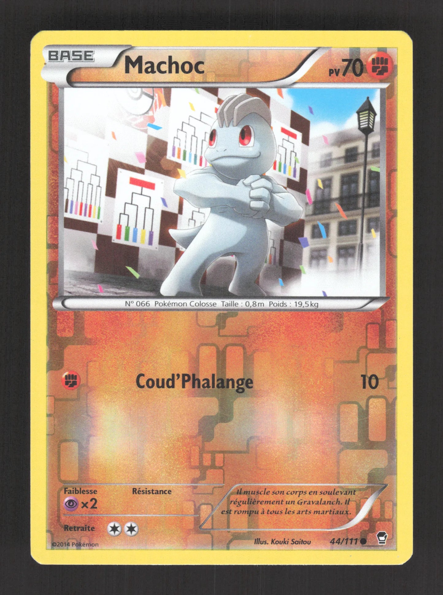 44/111 Machoc REVERSE - Poings Furieux