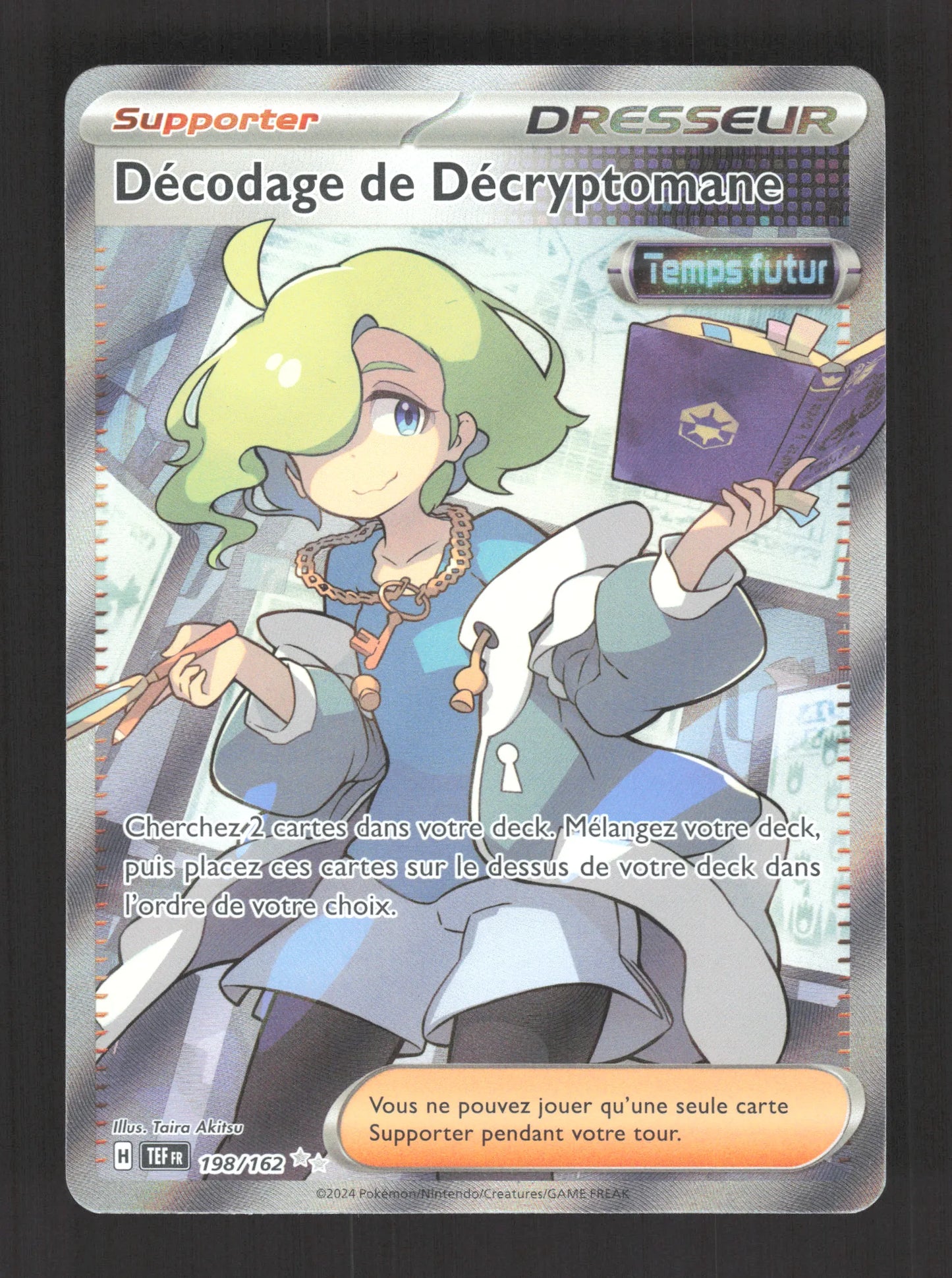 198/162 Decodage de Decryptomane DRESSEUR - Forces Temporelles