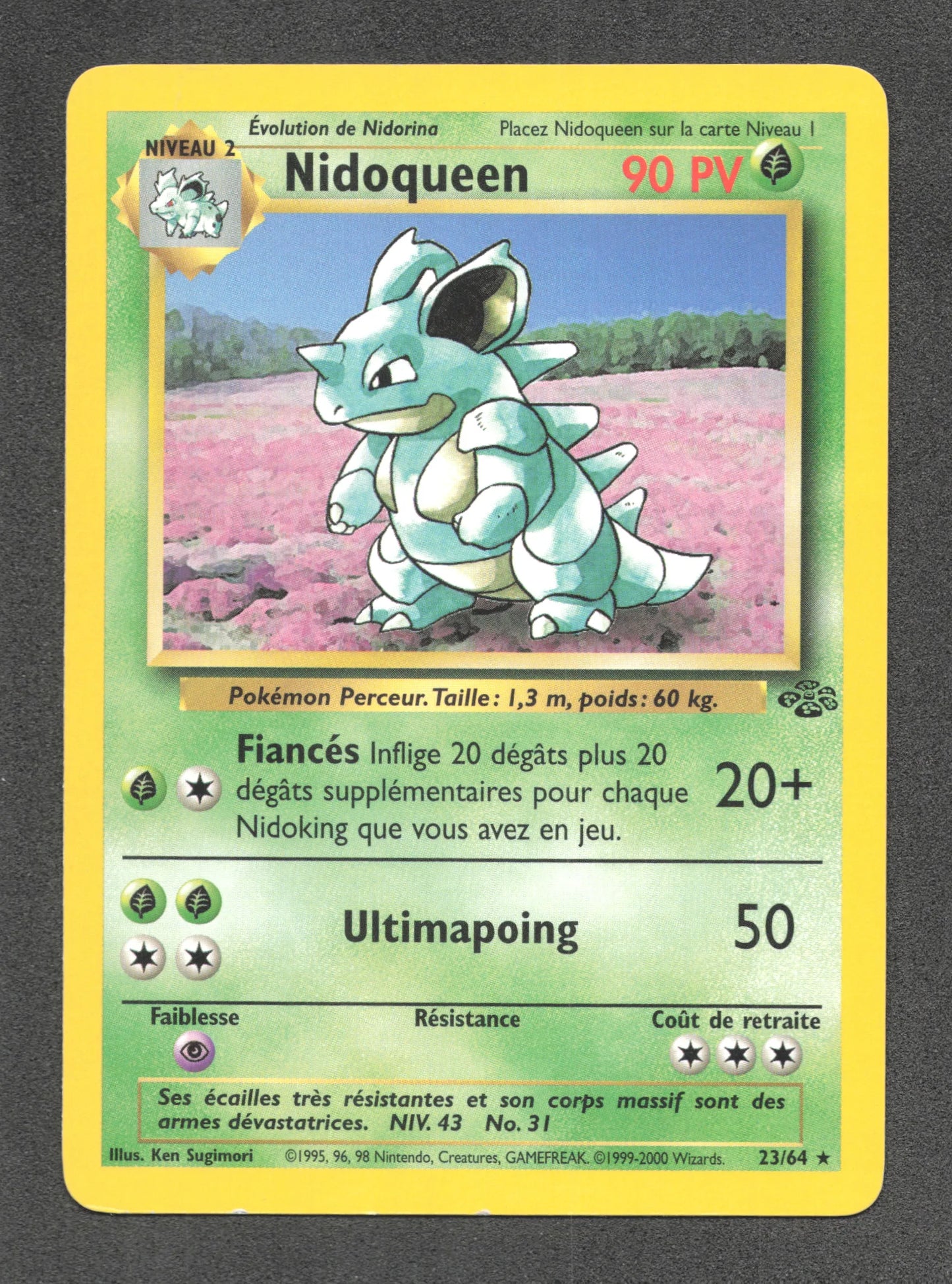 23/64 Nidoqueen RARE - Jungle
