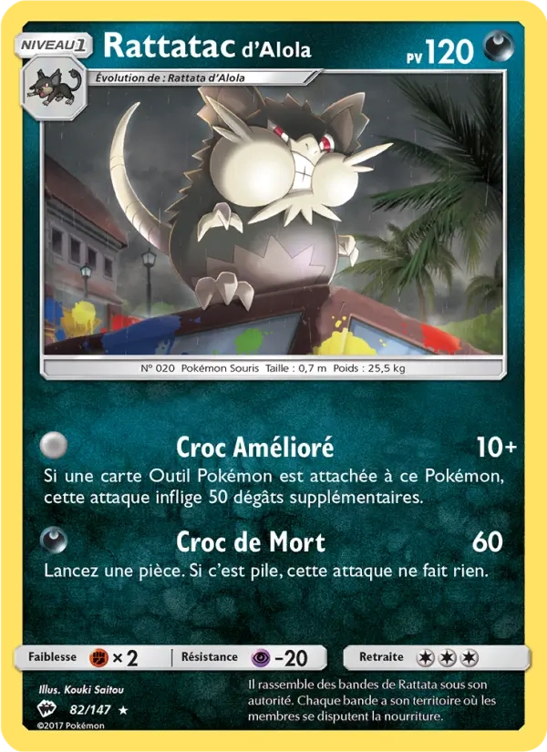 82/147 Rattatac REVERSE - Ombres Ardentes