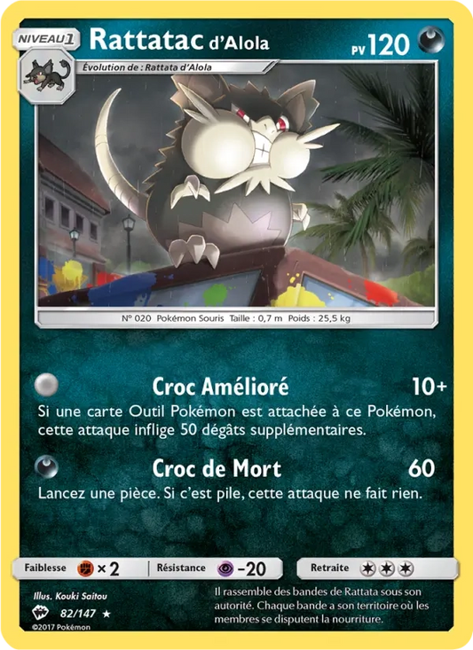 82/147 Rattatac REVERSE - Ombres Ardentes