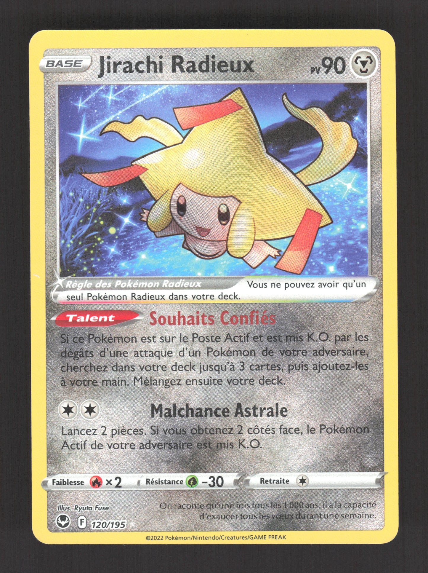 120/195 Jirachi RADIEUX - Tempête Argentée