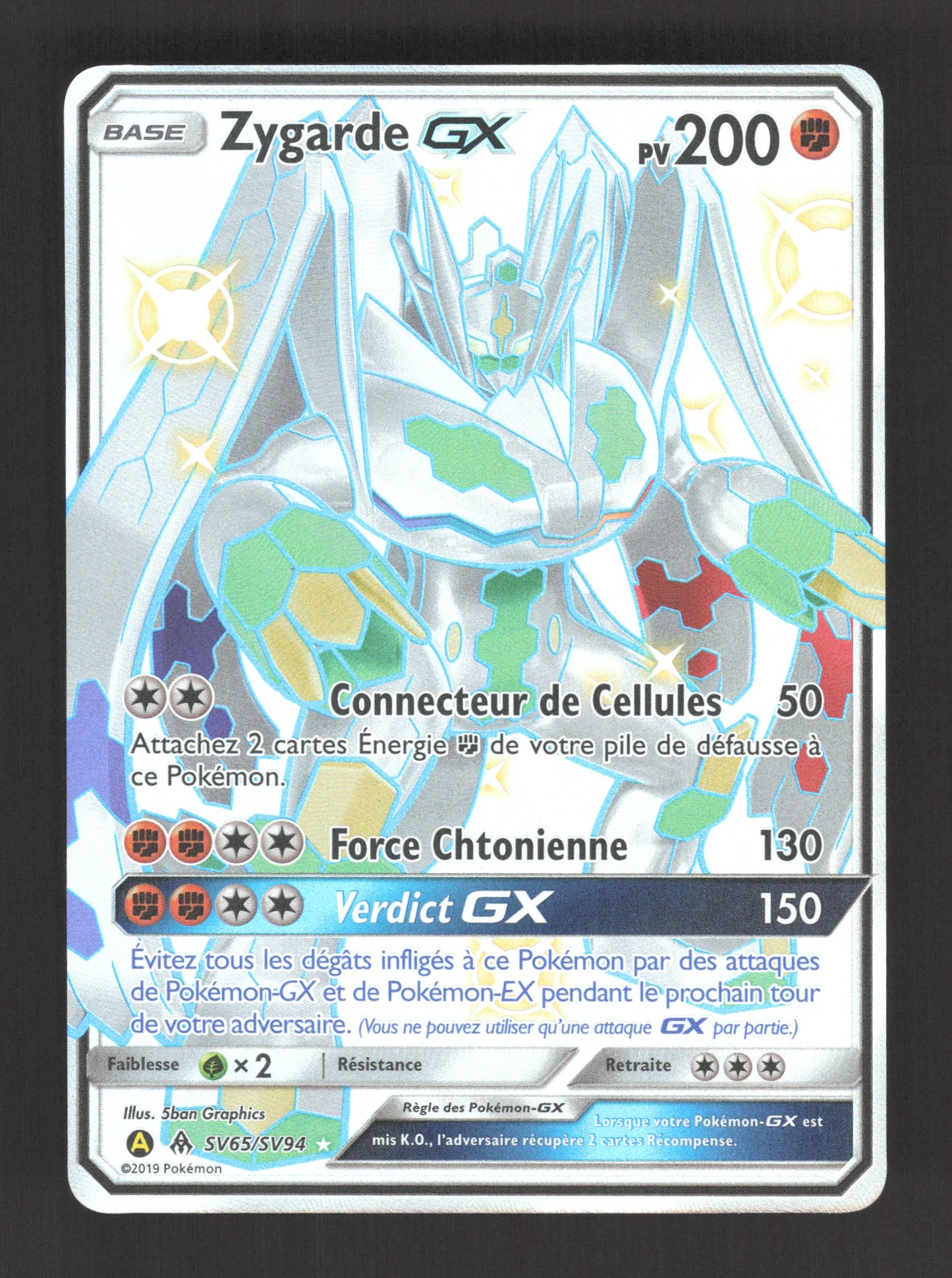 SV65/SV94 Zygarde GX - Destinées Occultes