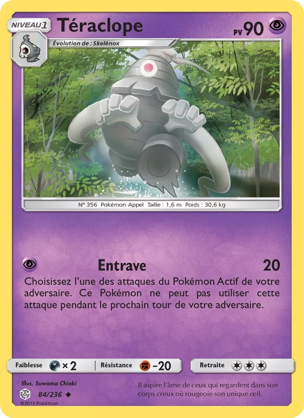 84/236 Teraclope REVERSE - Éclipse Cosmique