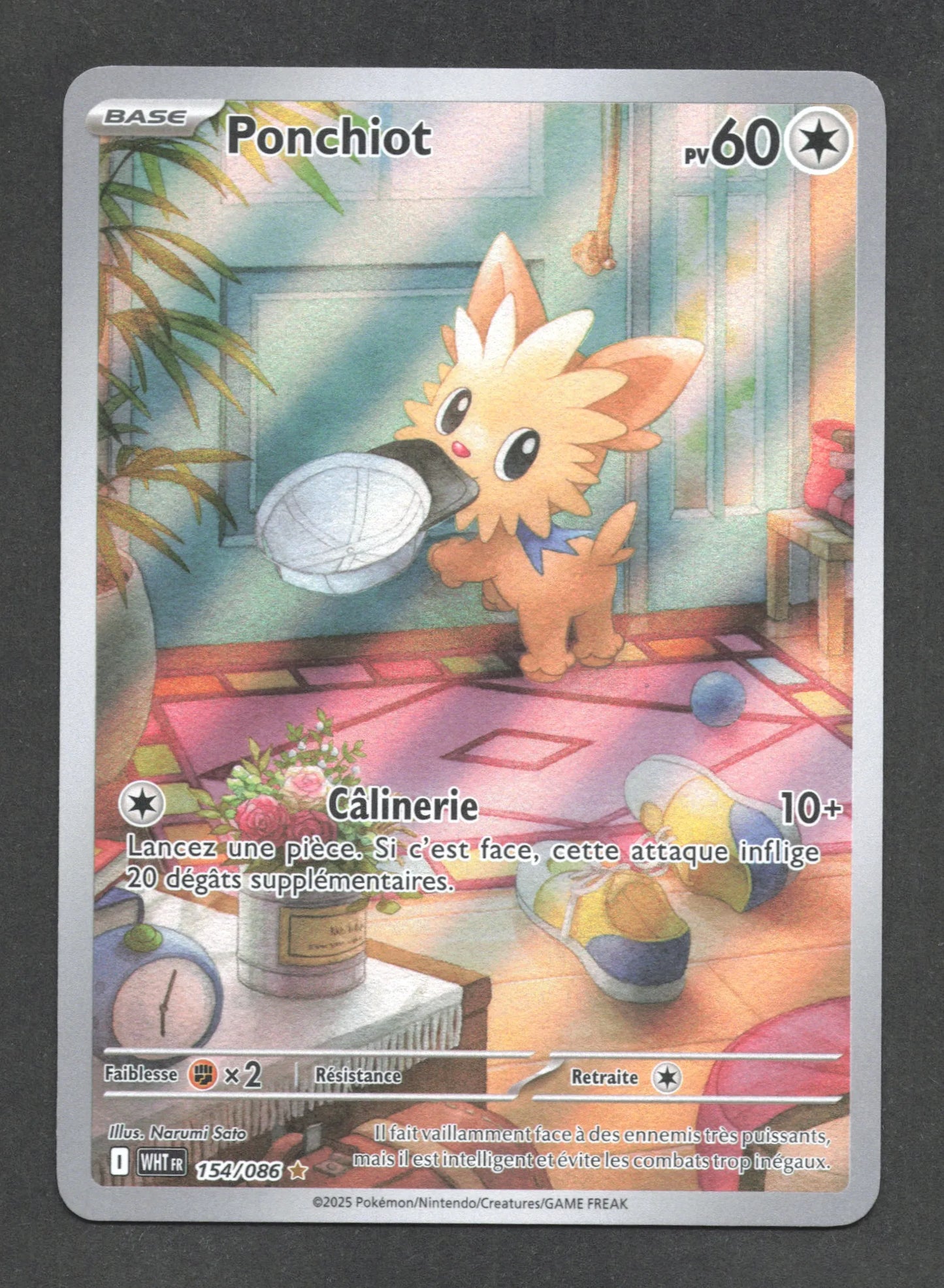 154/086 Ponchiot AR - Flamme Blanche