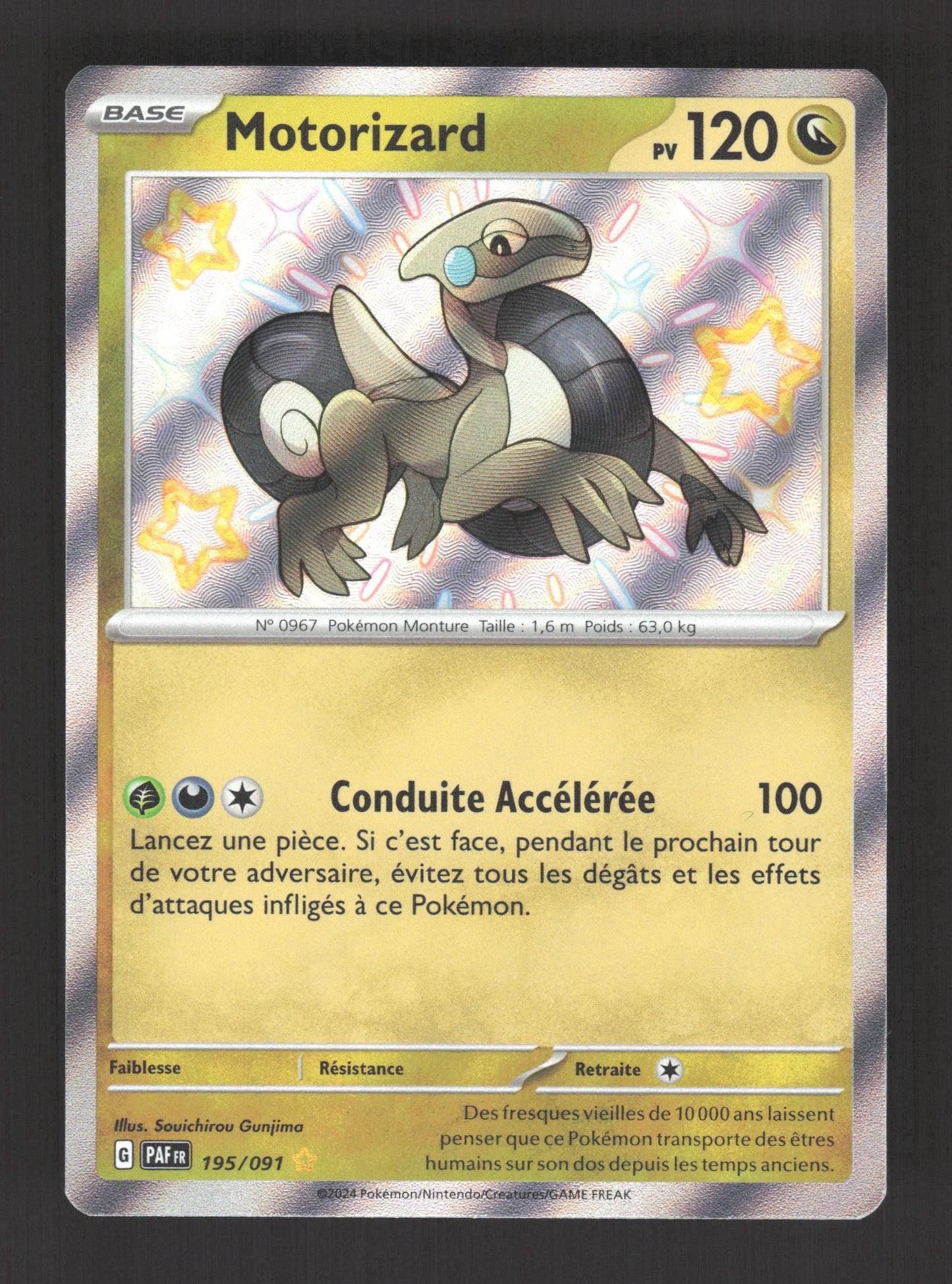 195/091 Motorizard SHINY - Destinées de Paldea