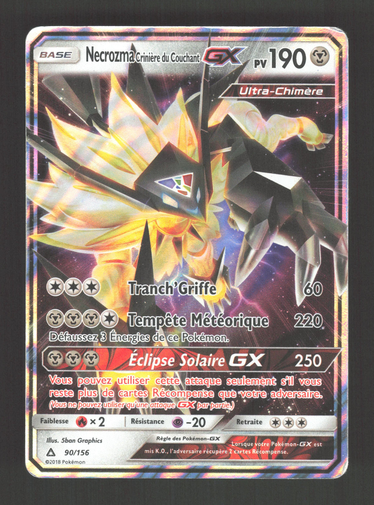 90/156 Necrozma GX - Ultra-Prisme