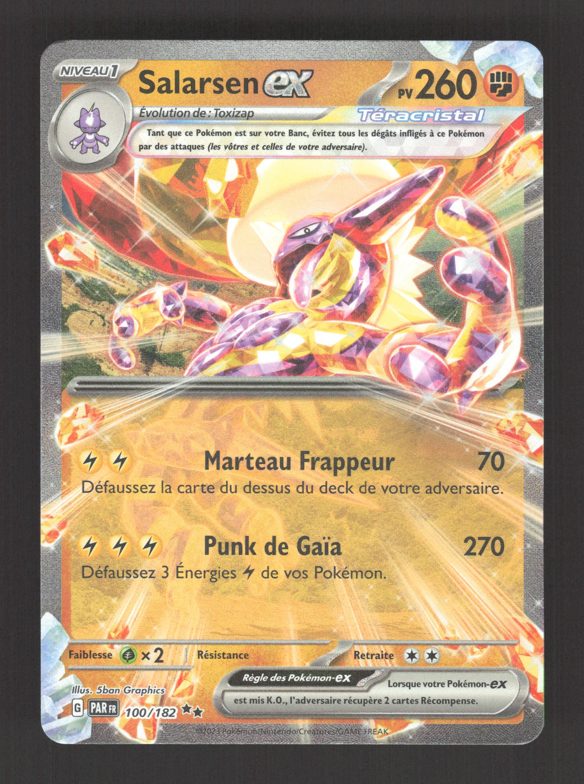 100/182 Salarsen EX - Faille Paradoxe
