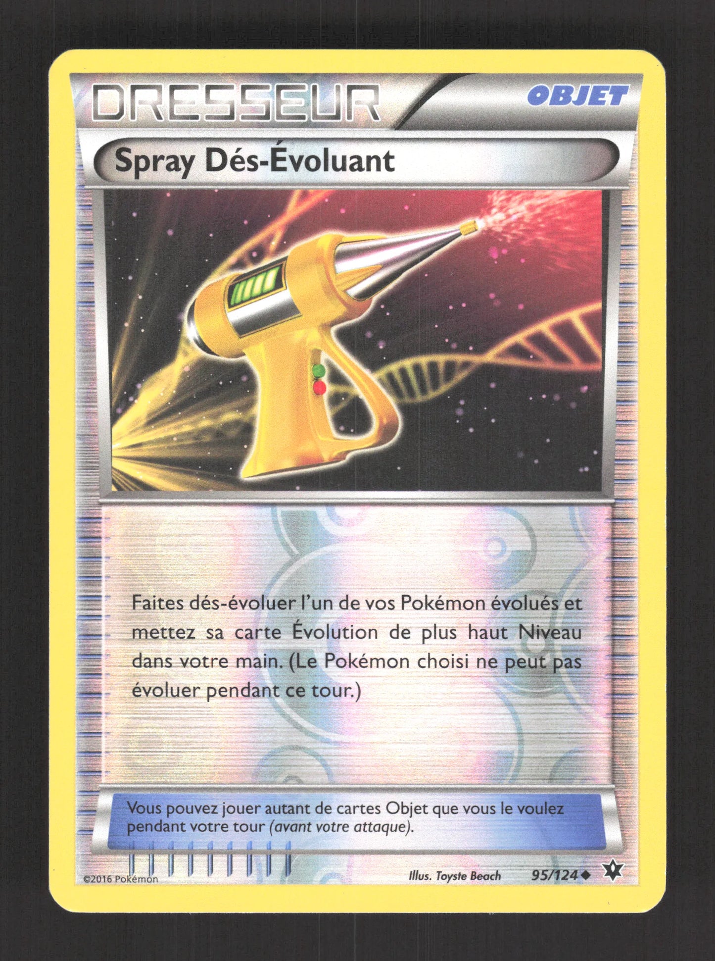 95/124 Spray Des Evoluant REVERSE - Impact des Destins