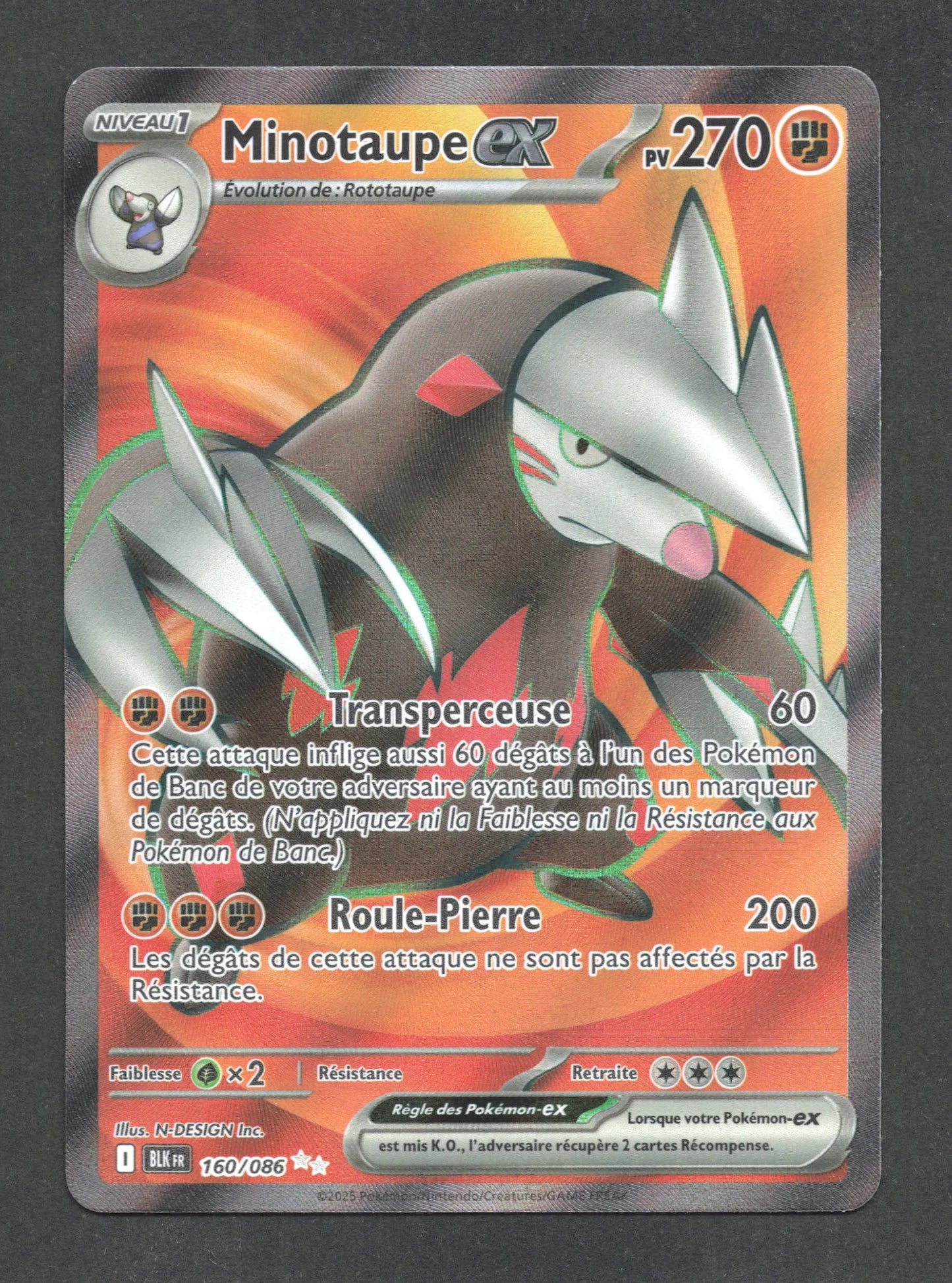 160/086 Minotaupe EX - Foudre Noire