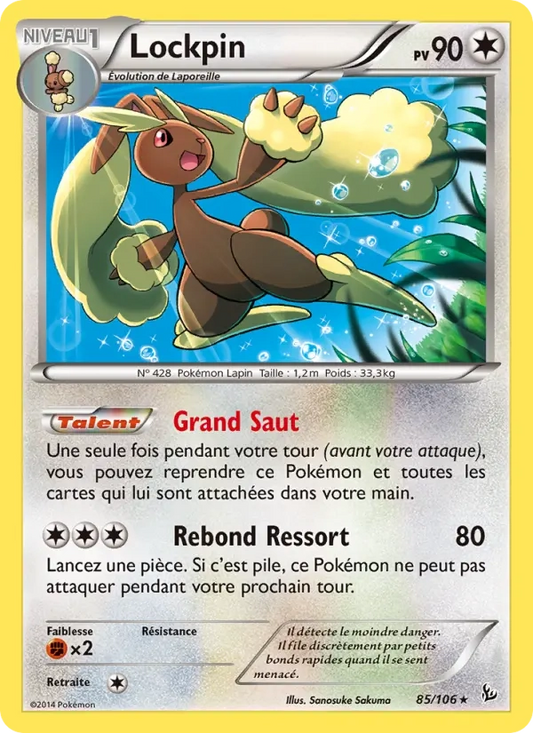 85/106 Lockpin REVERSE - Étincelles