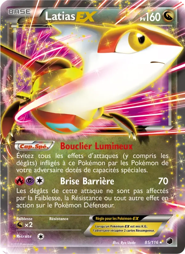 85/116 Latias EX - Glaciation Plasma