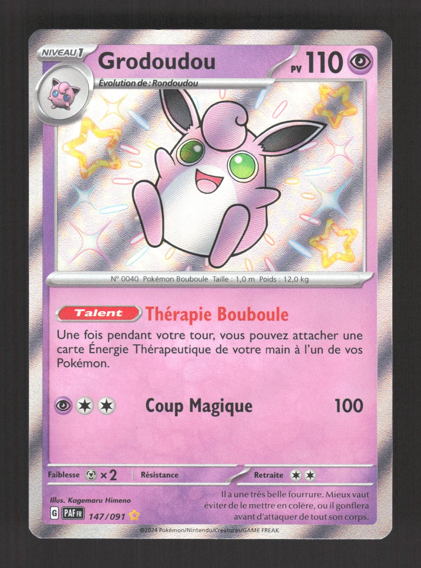 147/091 Grodoudou SHINY - Destinées de Paldea