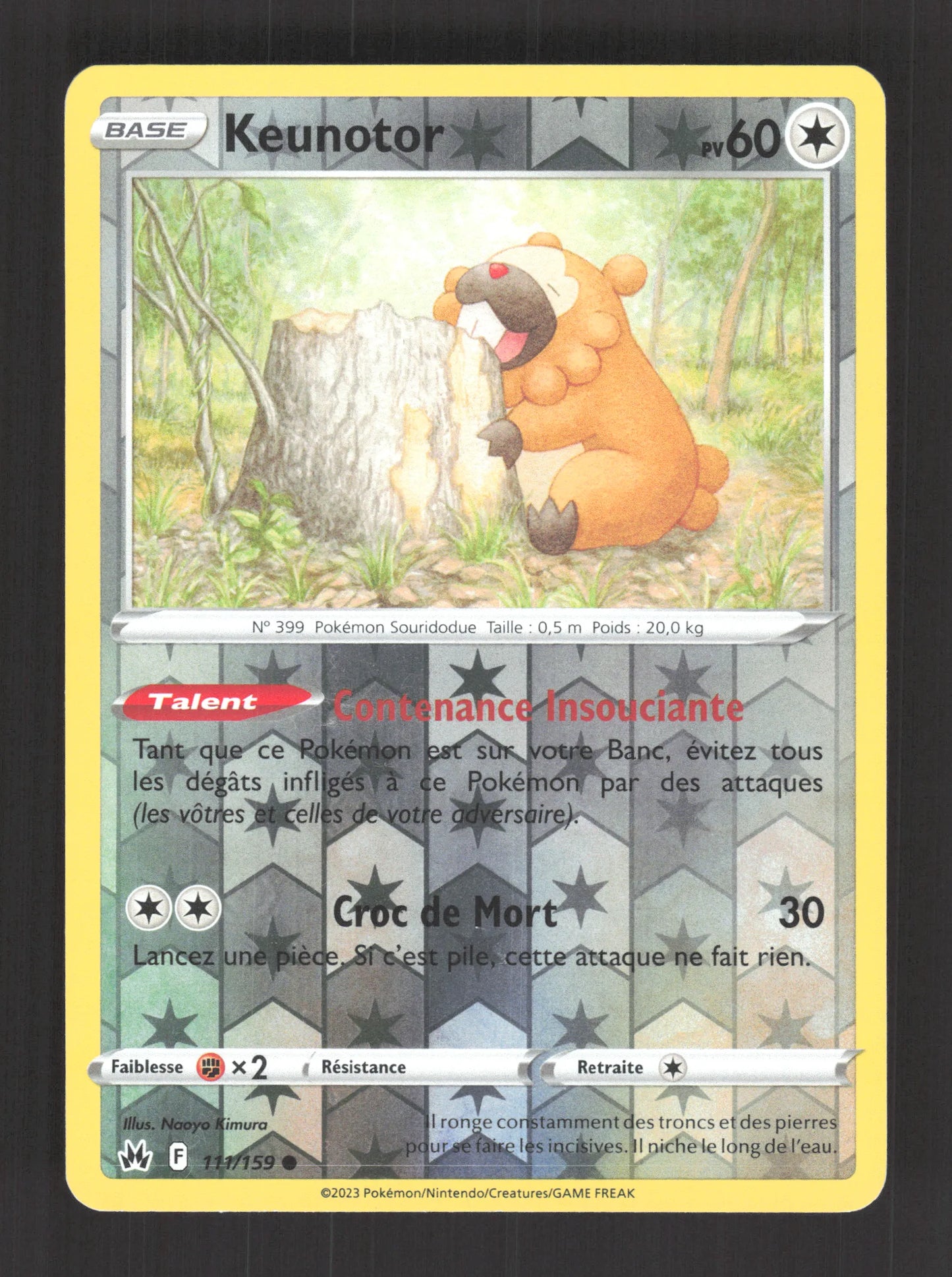 111/159 Keunotor REVERSE - Zénith Suprême