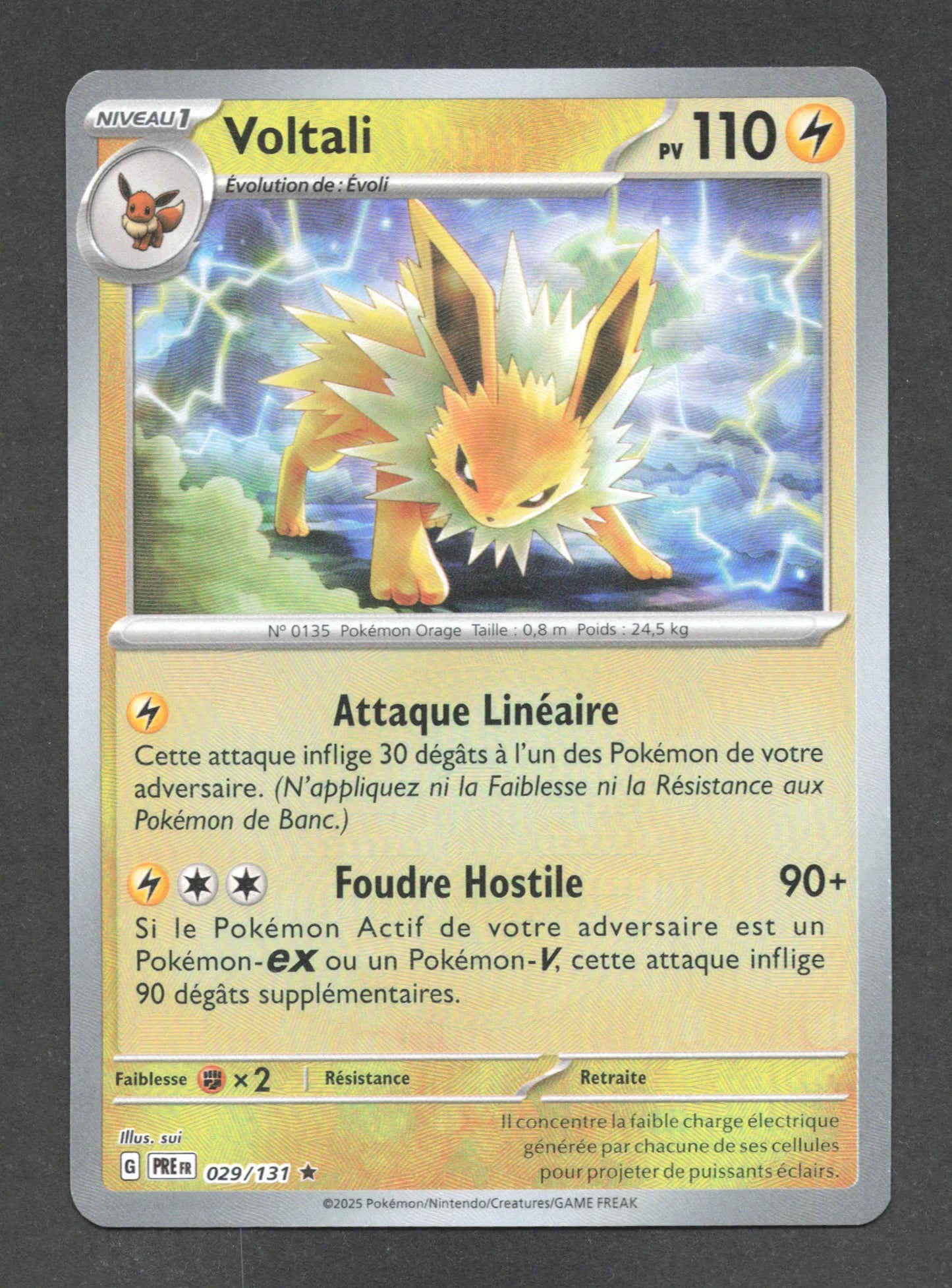 029/131 Voltali POKEBALL - Évolutions Prismatiques - Pokeball