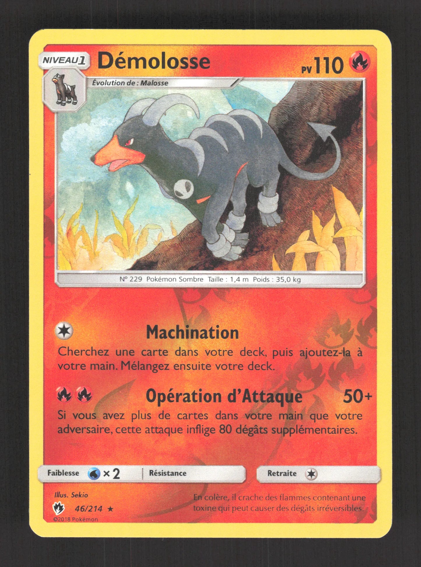 46/214 Demolosse REVERSE - Tonnerre Perdu