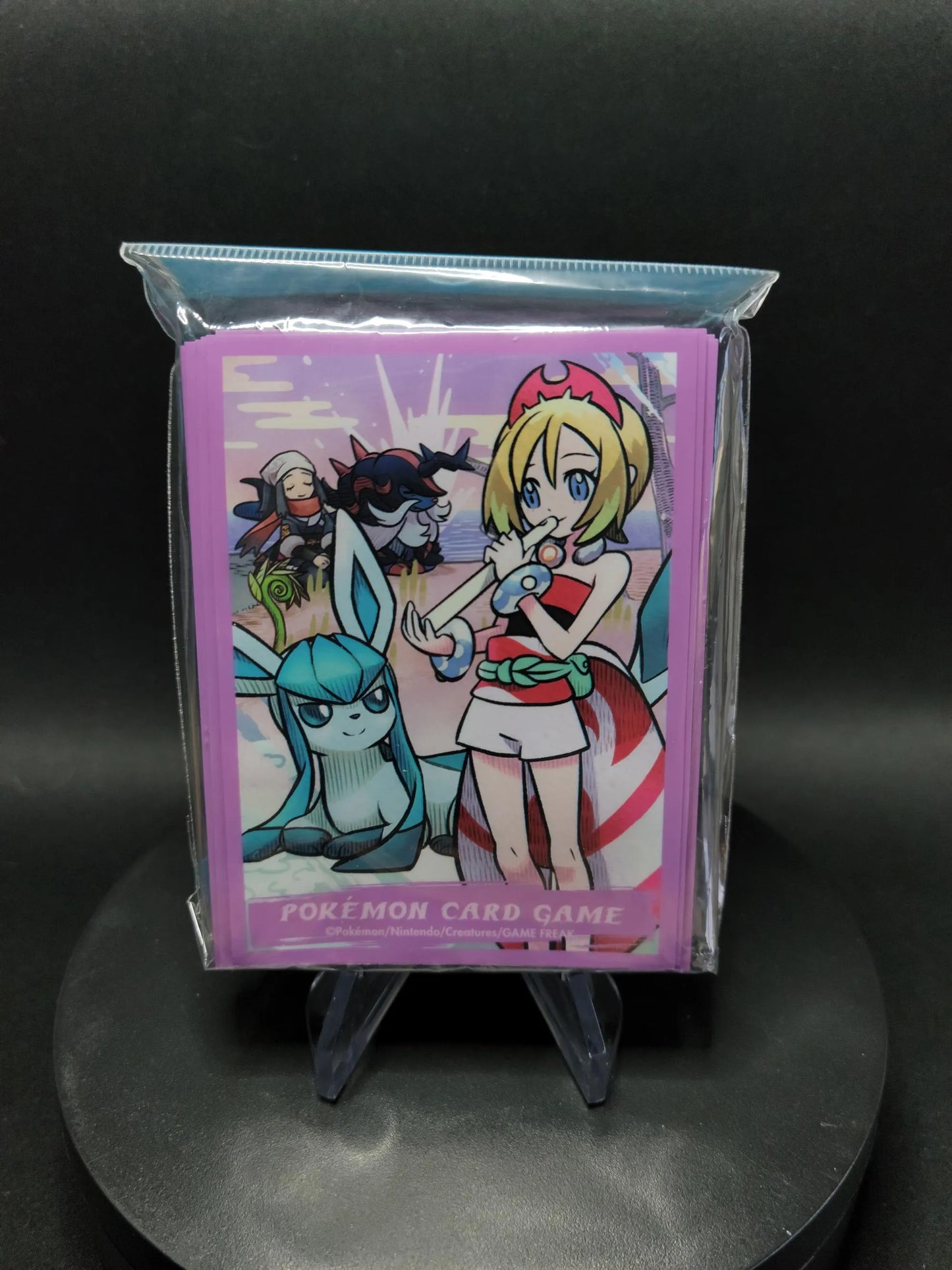 HISIRIGLAC HISUI DAYS Irida And Glaceon Sleeves Pokemon Center - Sleeves Pokemon Center